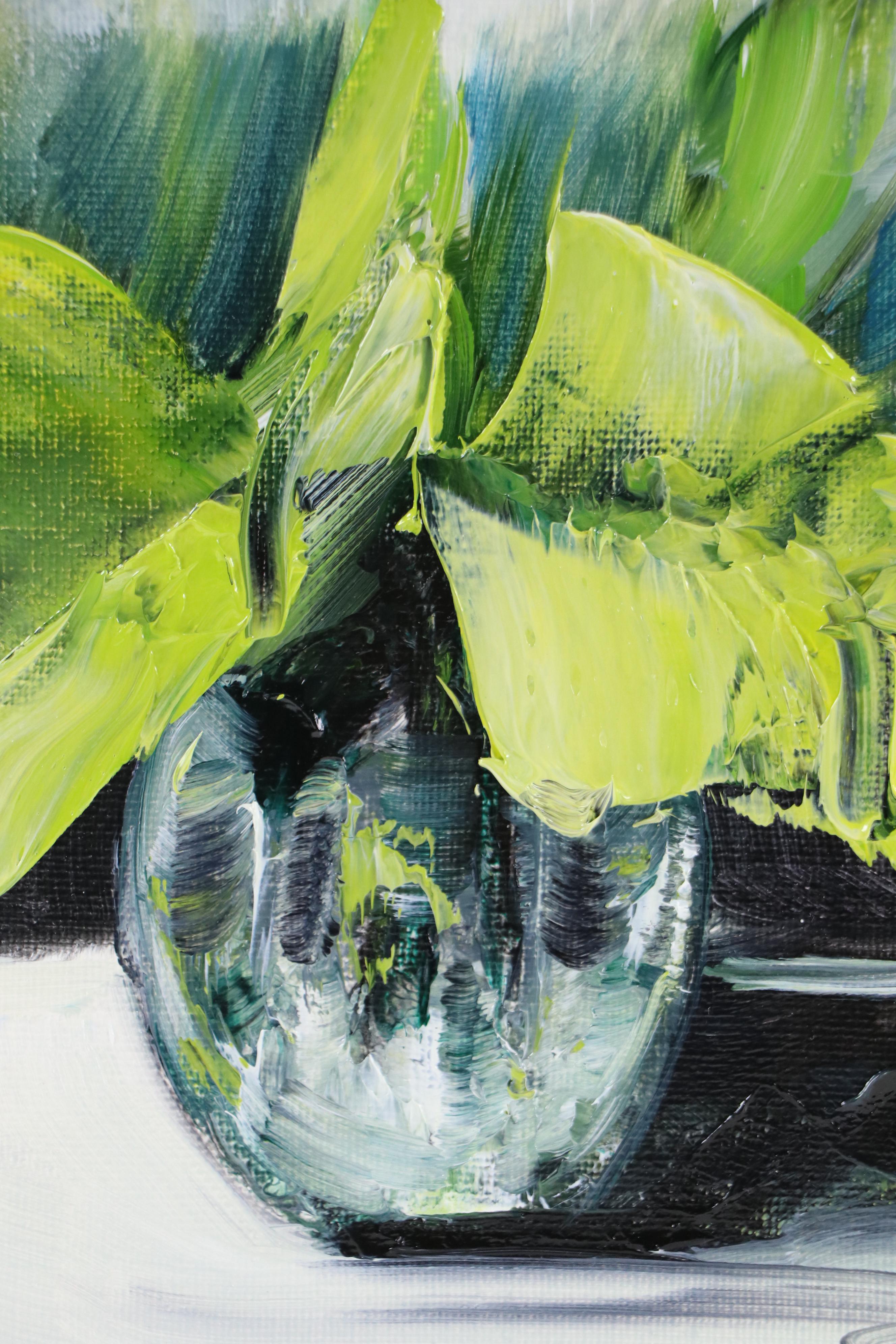 José M. Lima Floral Still Life Oil Painting, 2025