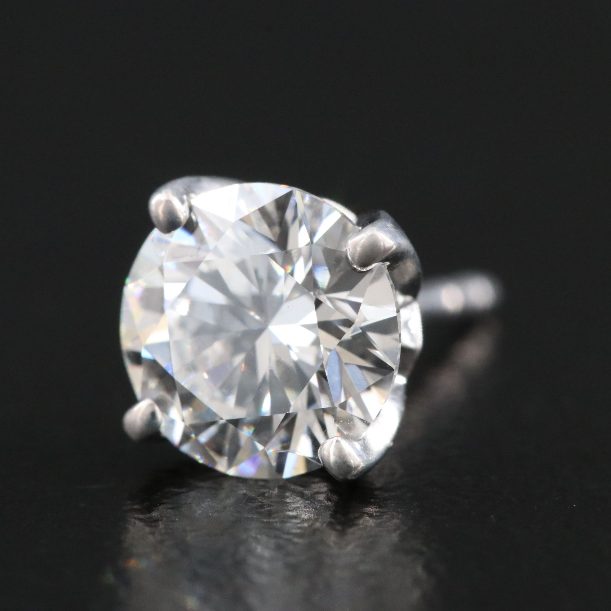 18K 2.51 CTW Lab Grown Diamond Stud Earrings