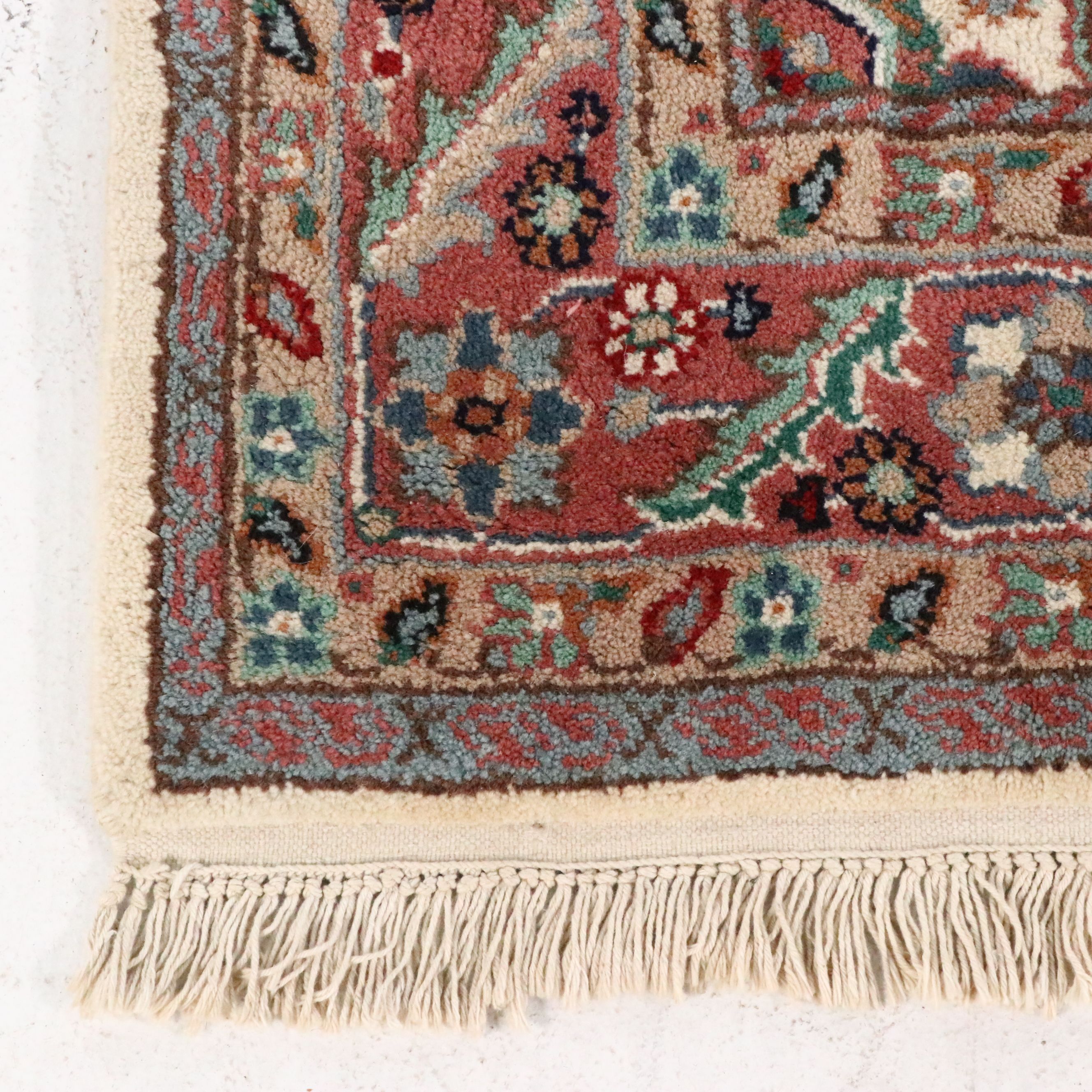 5' x 8'9 Hand-Knotted Indo-Persian Ahar Style Area Rug