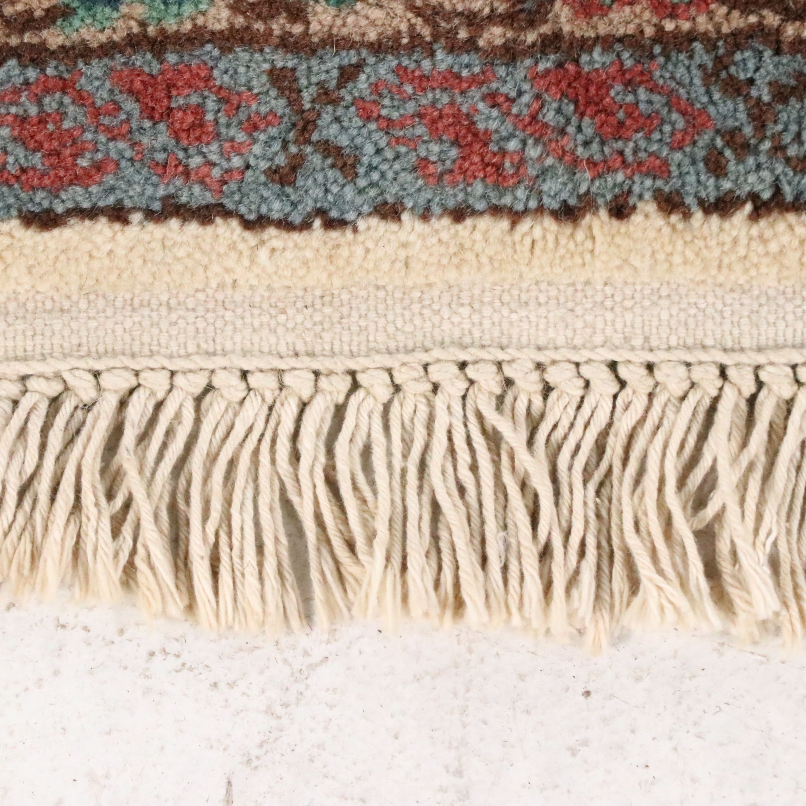 5' x 8'9 Hand-Knotted Indo-Persian Ahar Style Area Rug