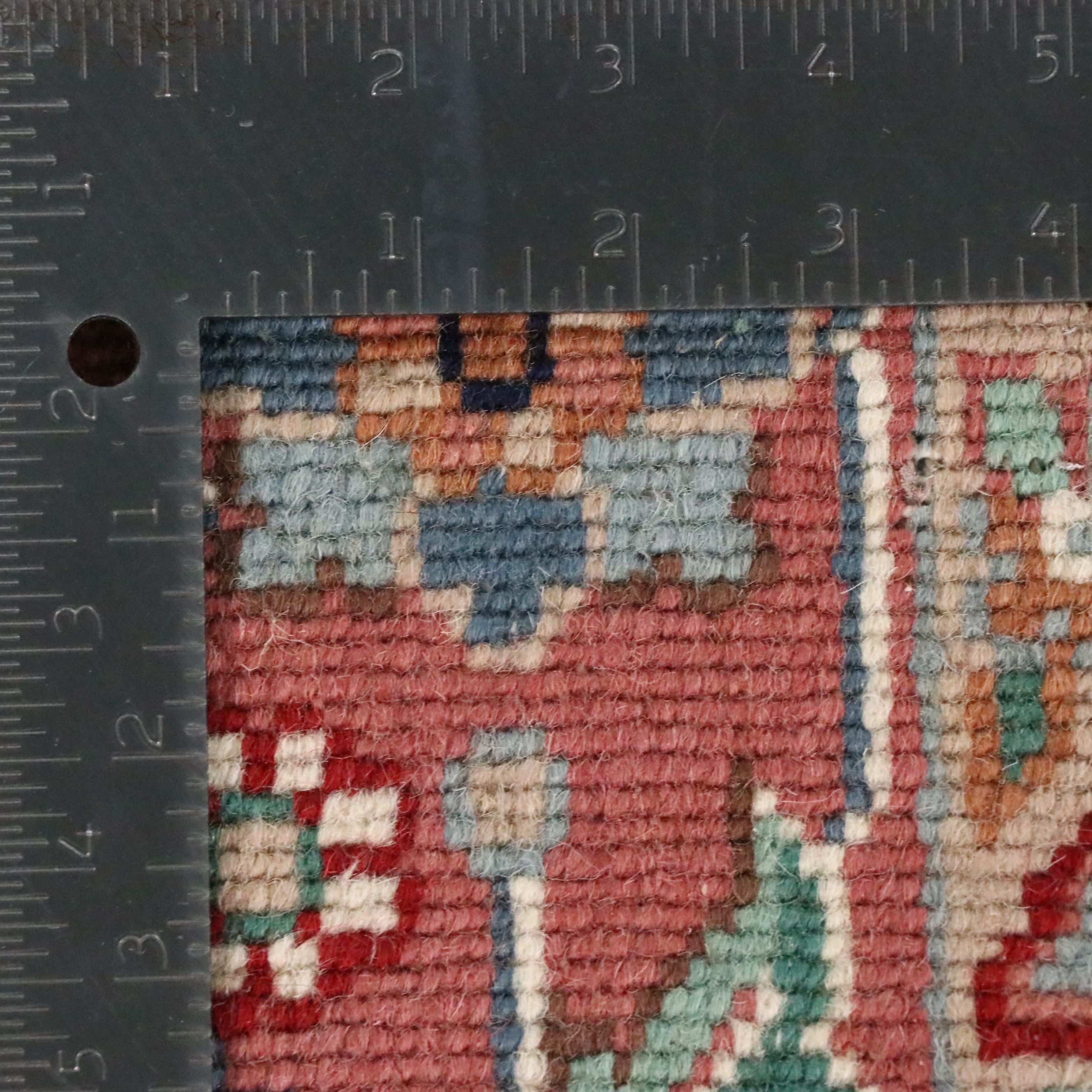 5' x 8'9 Hand-Knotted Indo-Persian Ahar Style Area Rug