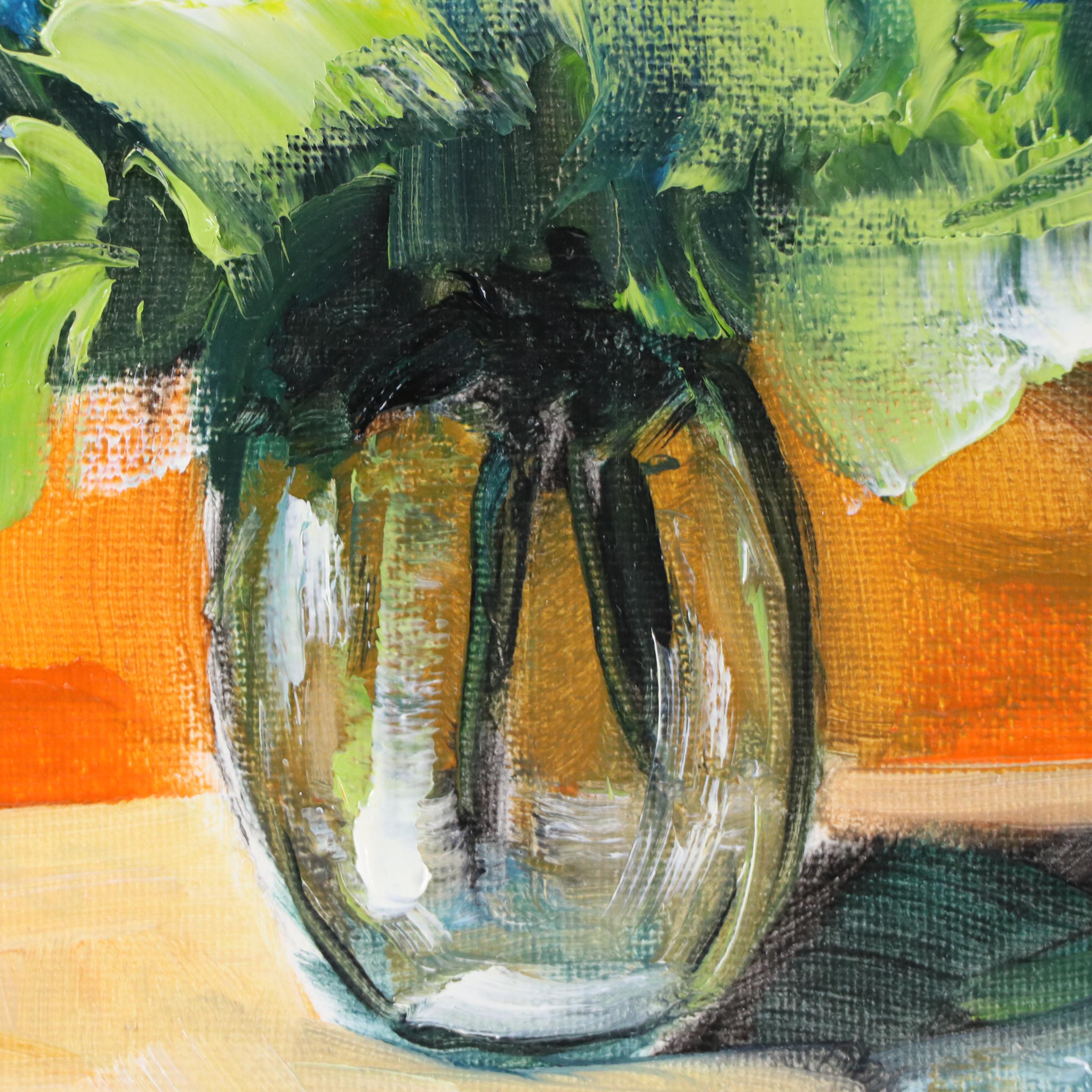 José M. Lima Floral Still Life Oil Painting, 2025