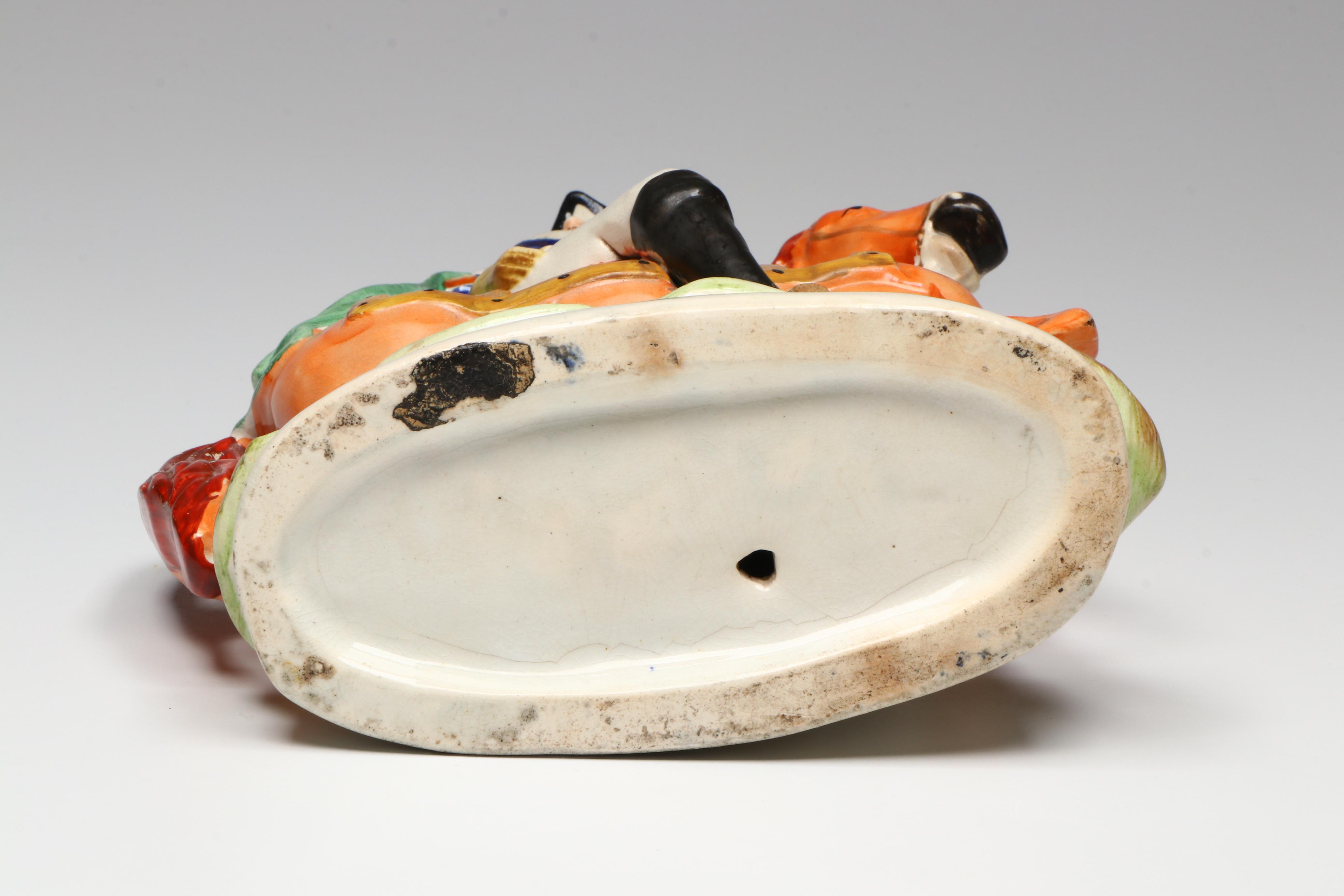 Staffordshire Louis Napoleon and Empress of France Figurines, c. 1860