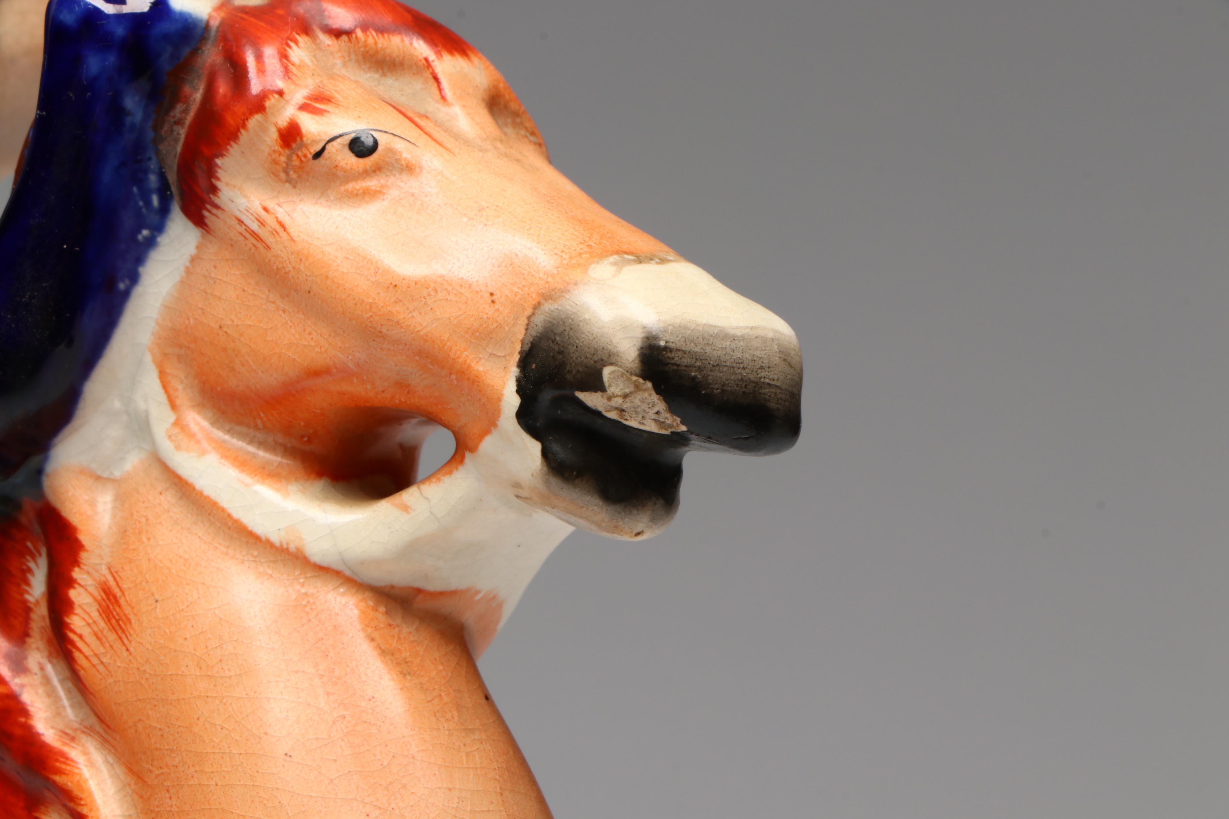 Staffordshire Louis Napoleon and Empress of France Figurines, c. 1860