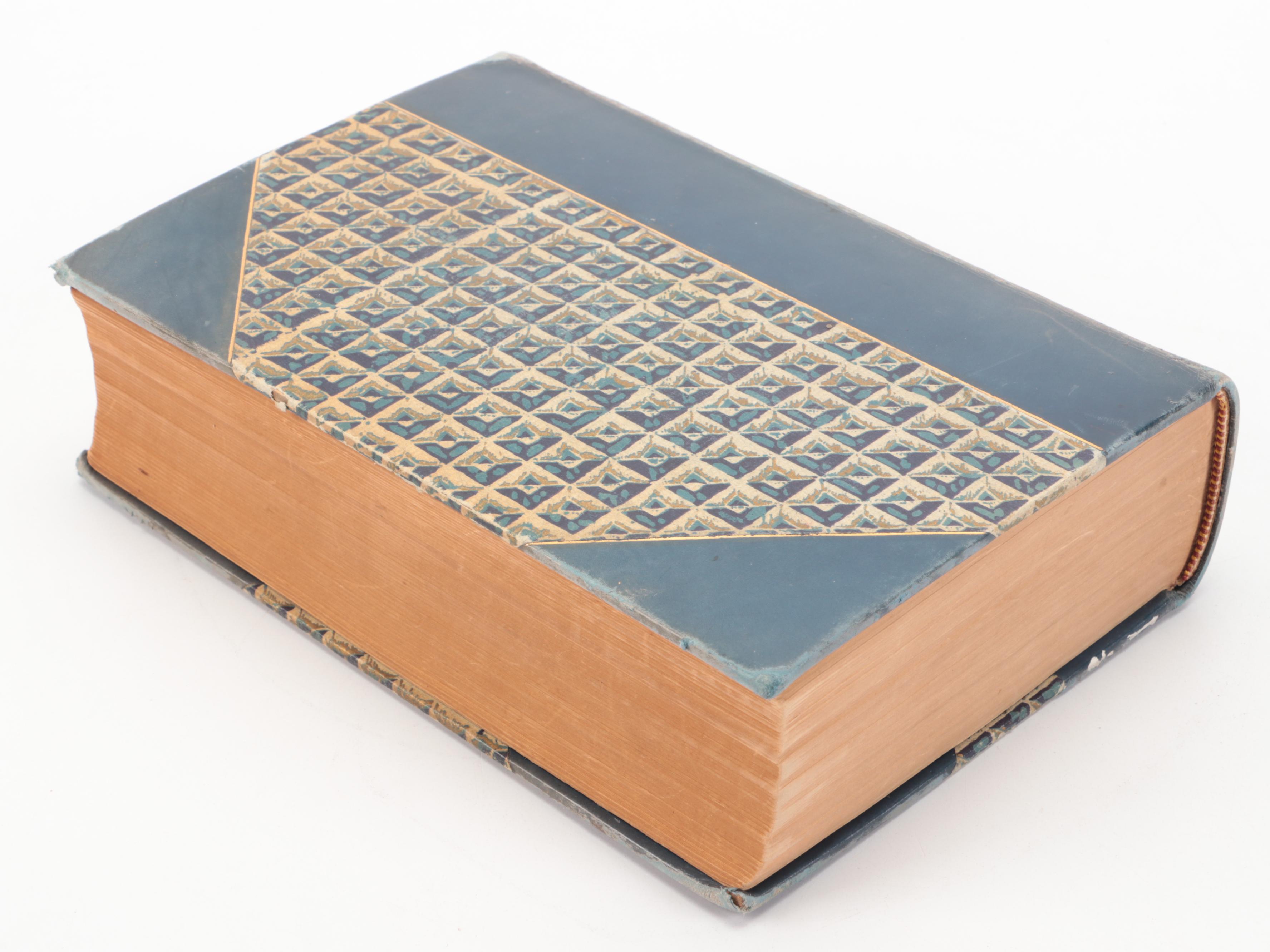 Leather Bound "Jean-Christophe" by Romain Rolland, circa 1938