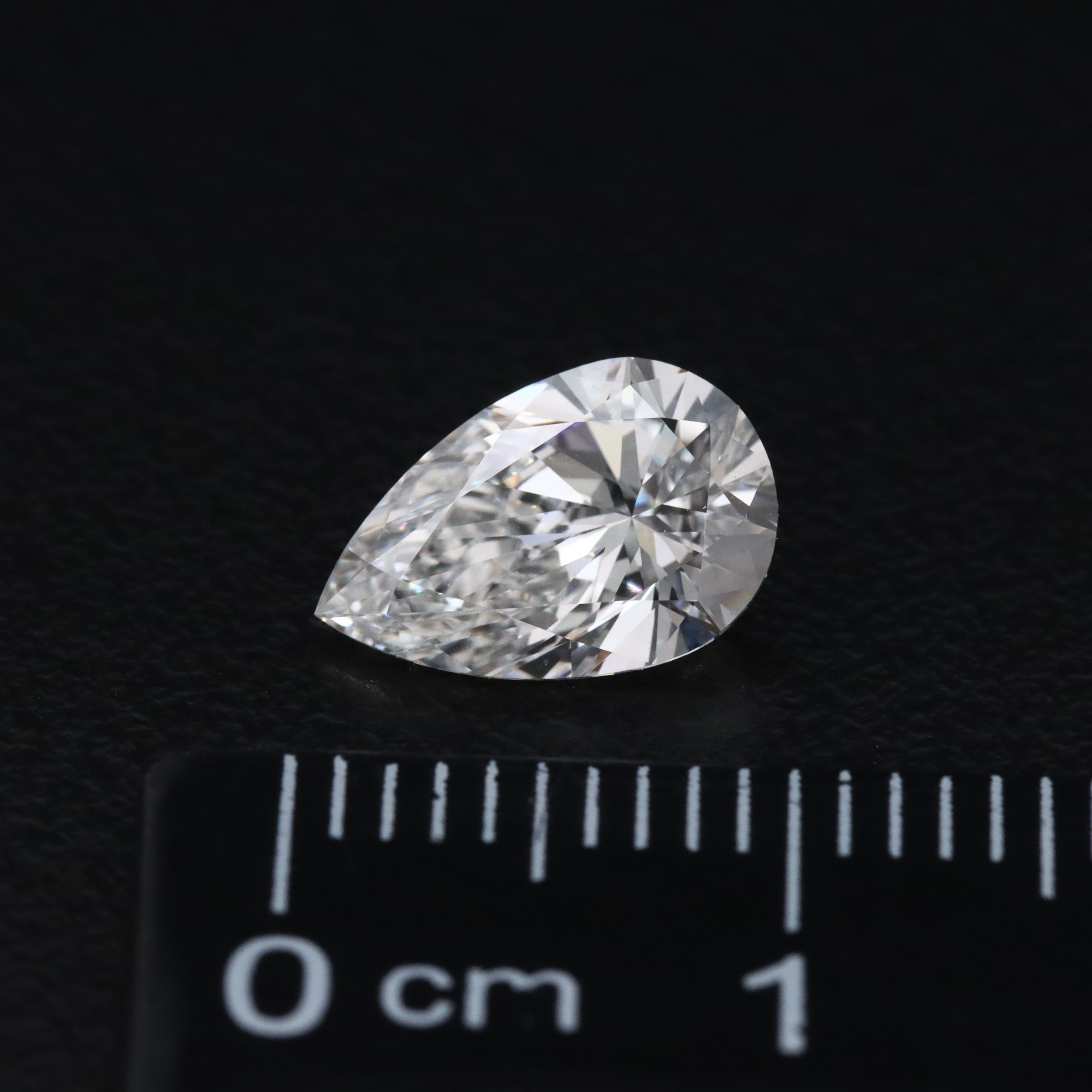 Loose 1.35 CT Lab Grown Diamond with IGI Report