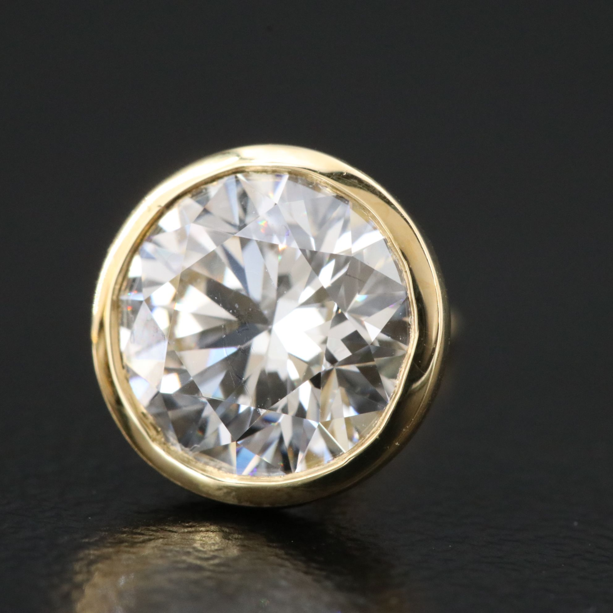 18K 3.04 CTW Lab Grown Diamond Stud Earrings