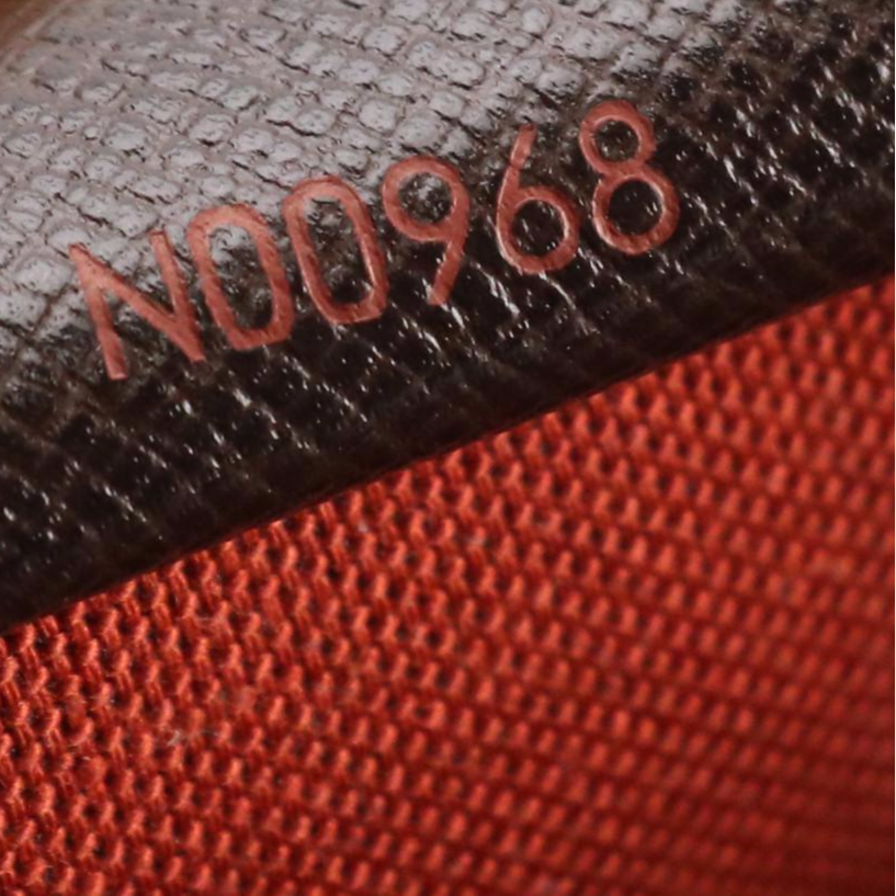 Louis Vuitton Trousse Accessories Pochette Bag in Damier Ebene Canvas