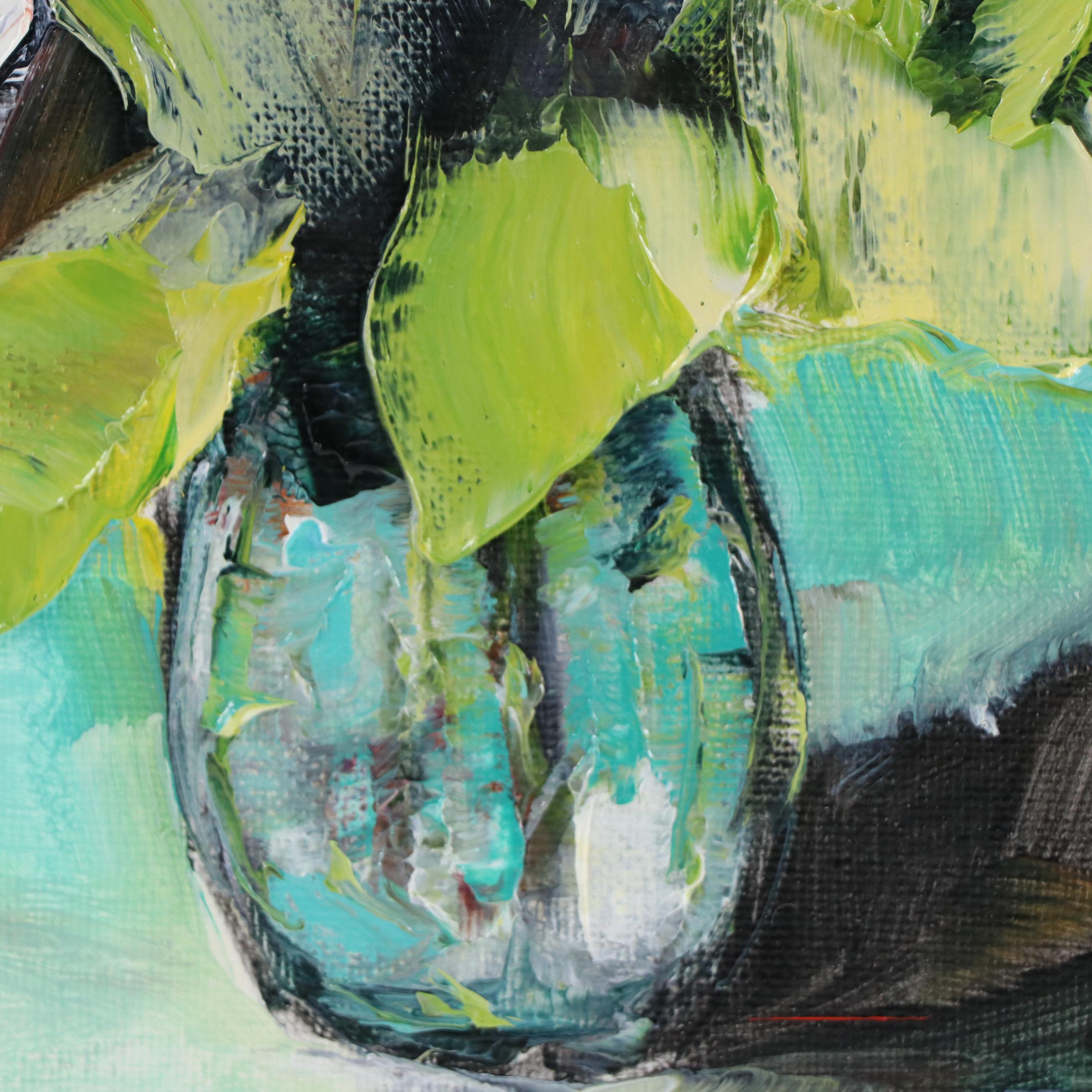 José M. Lima Floral Still Life Oil Painting, 2025