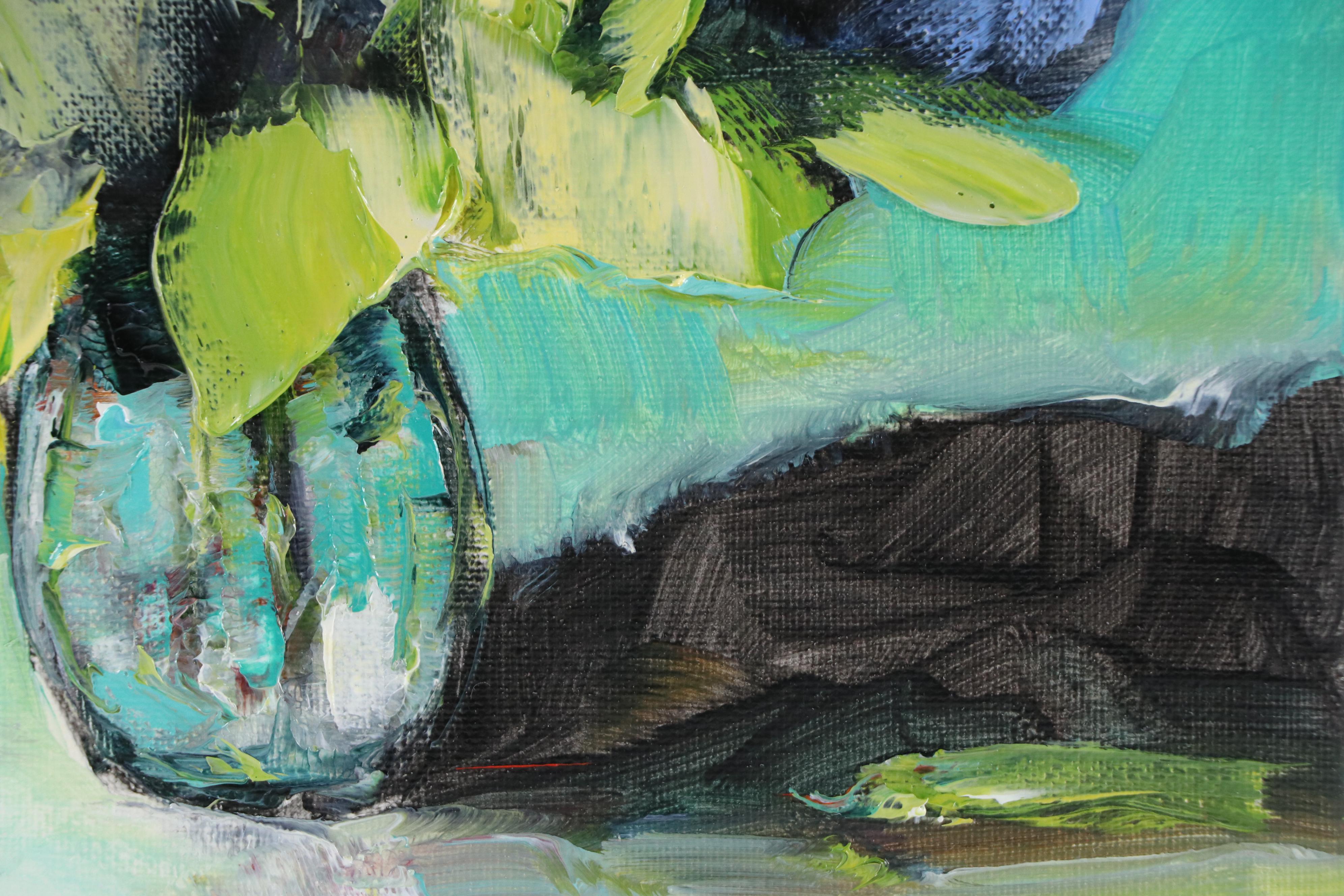 José M. Lima Floral Still Life Oil Painting, 2025