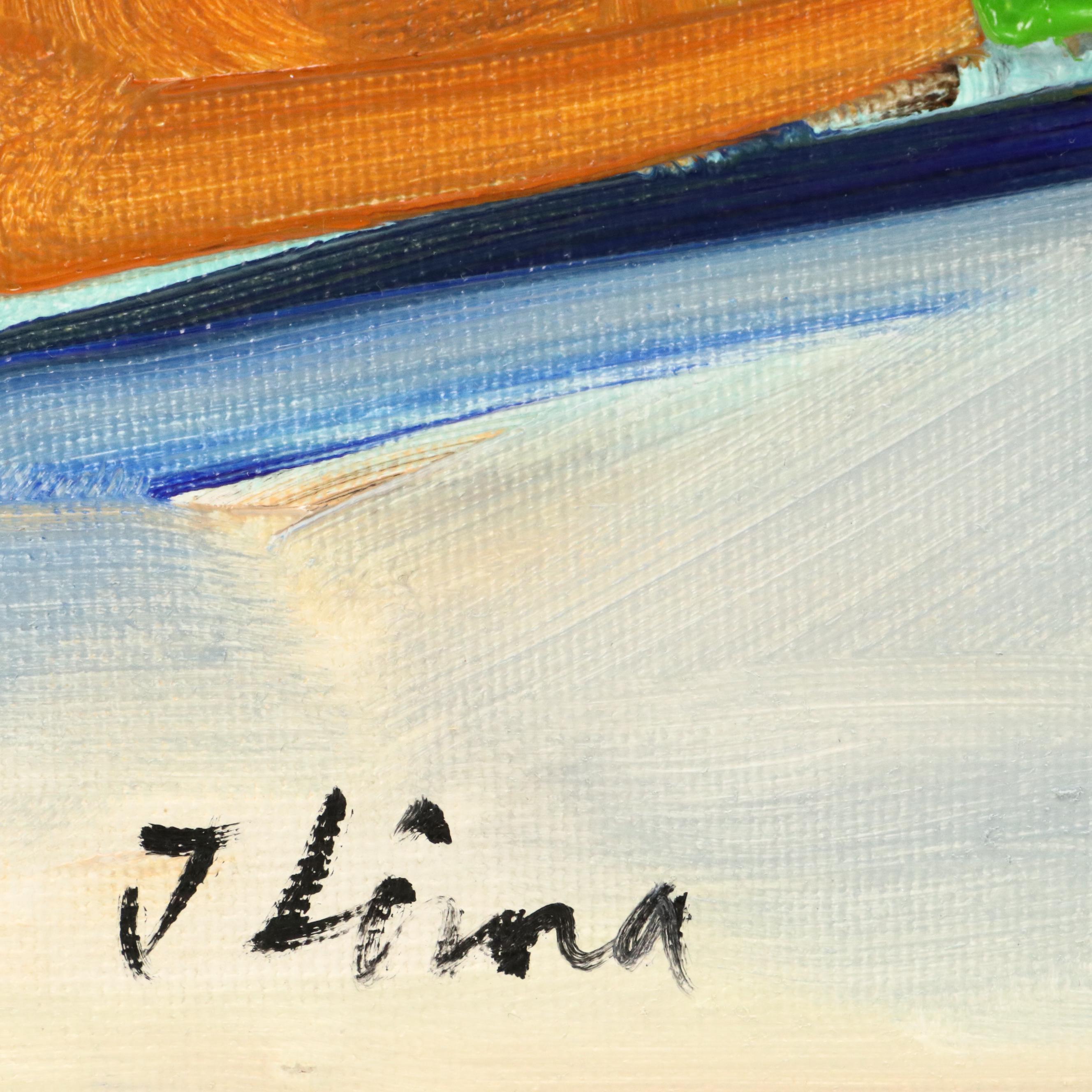 José M. Lima Floral Still Life Oil Painting, 2025