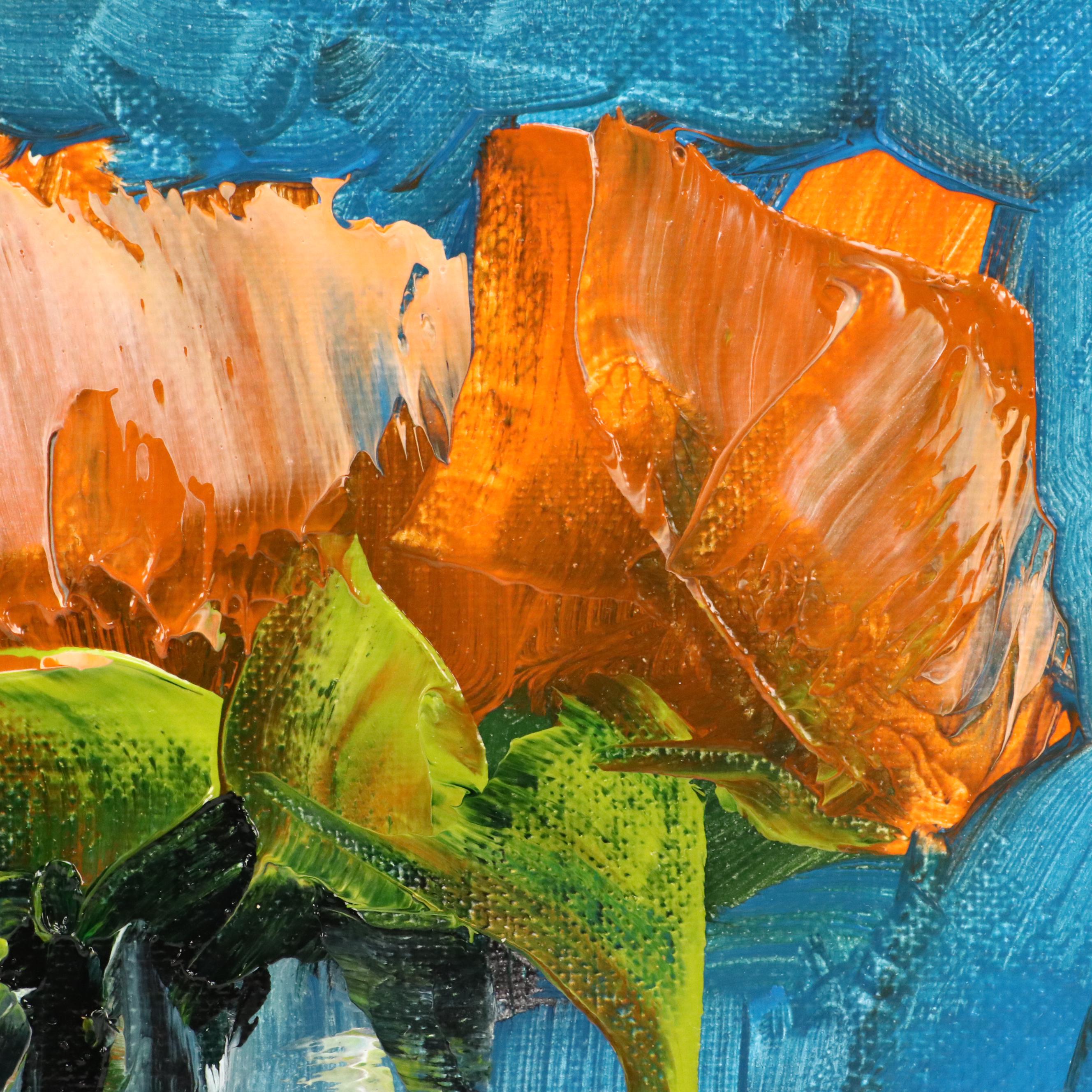 José M. Lima Floral Still Life Oil Painting, 2025