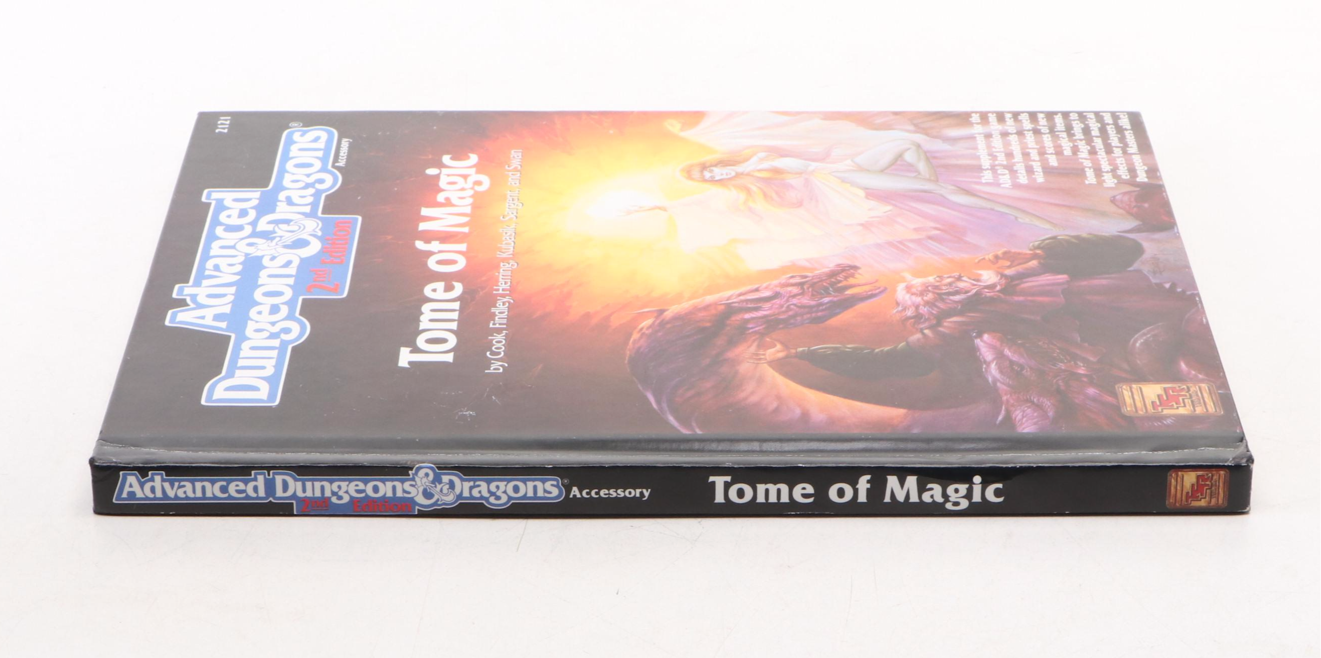 Advanced Dungeons & Dragons, 2nd Edition "Tome of Magic" Game Handbook, 1991