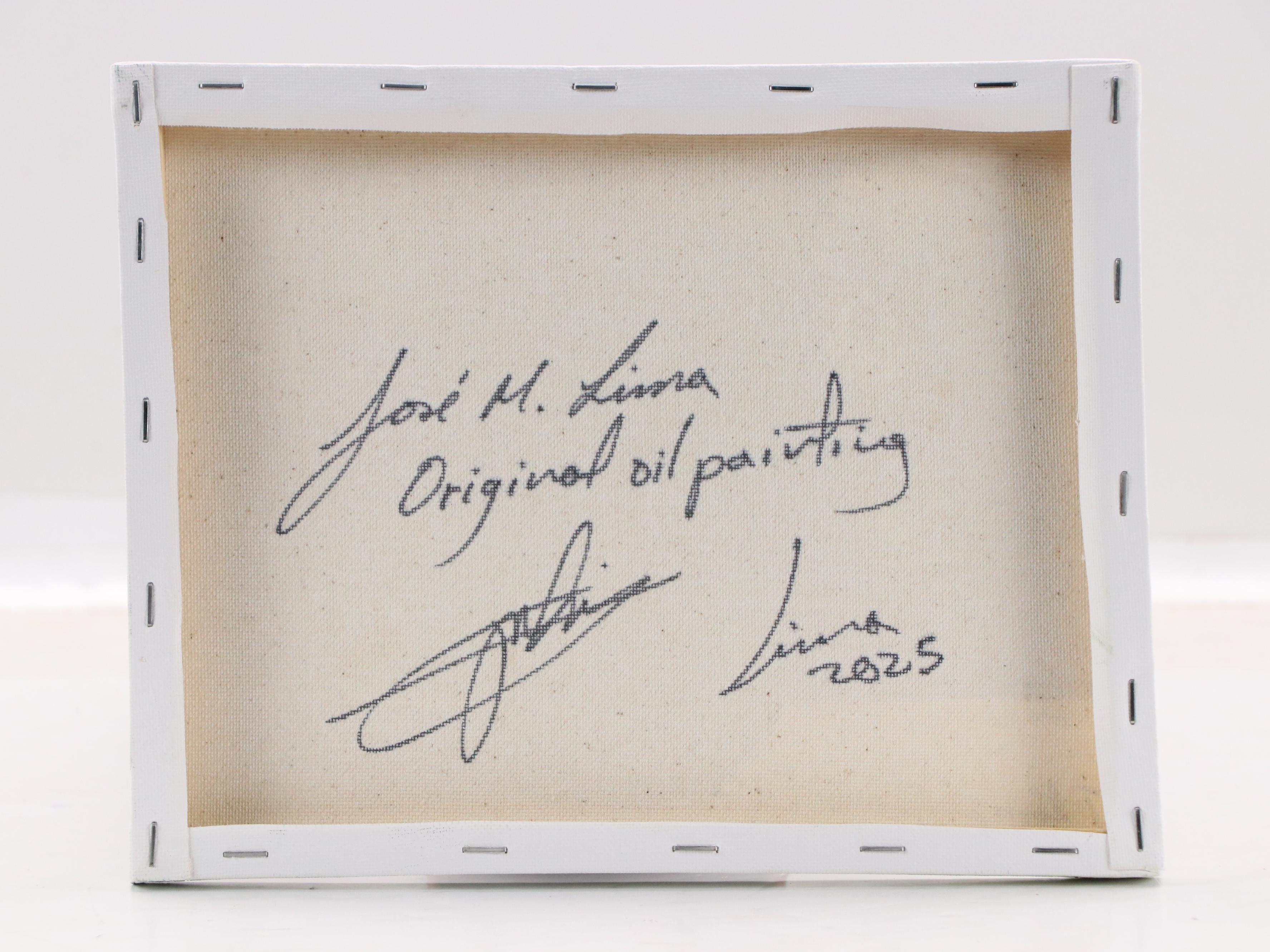 José M. Lima Floral Still Life Oil Painting, 2025