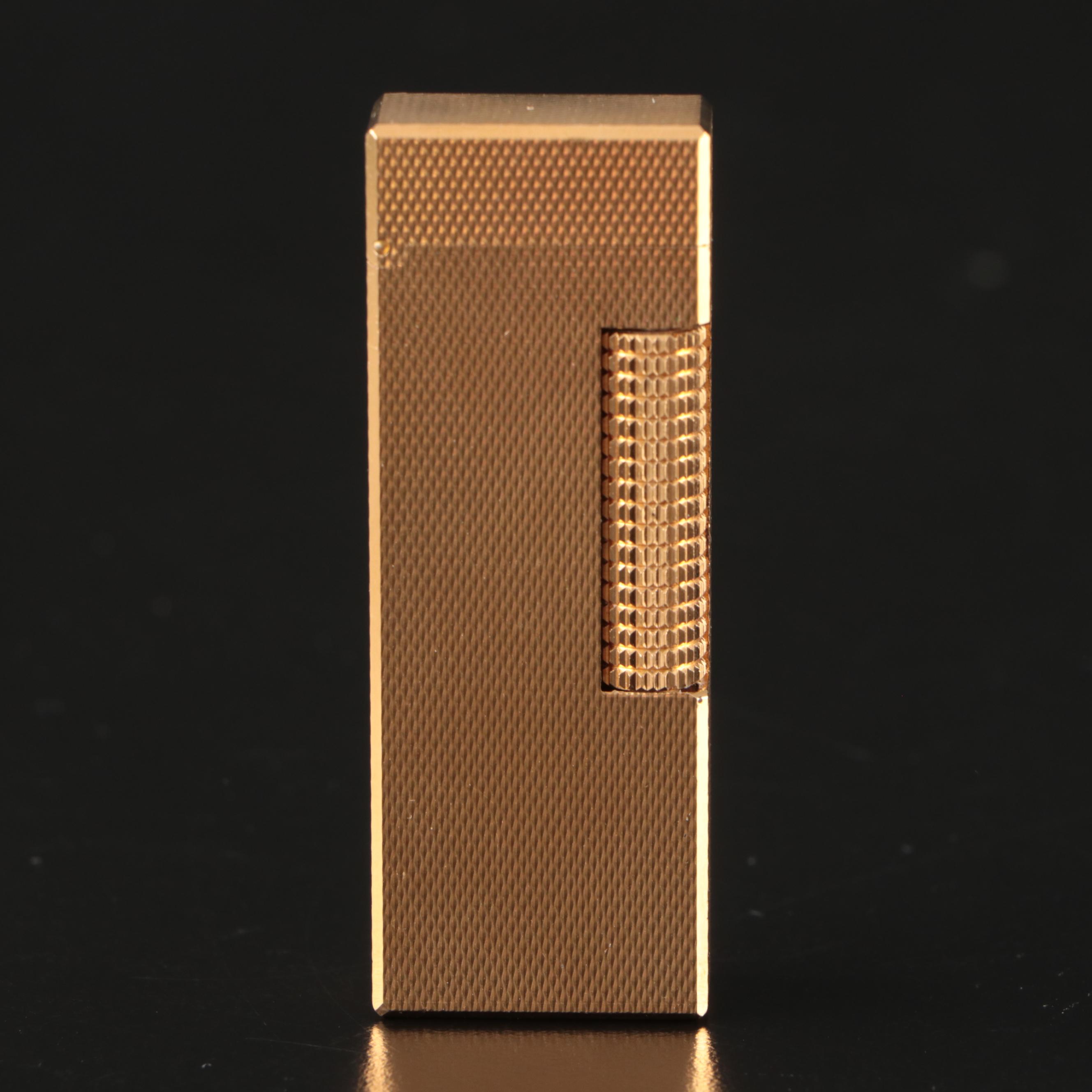 Dunhill Gold-Plate Rollagas Lighter