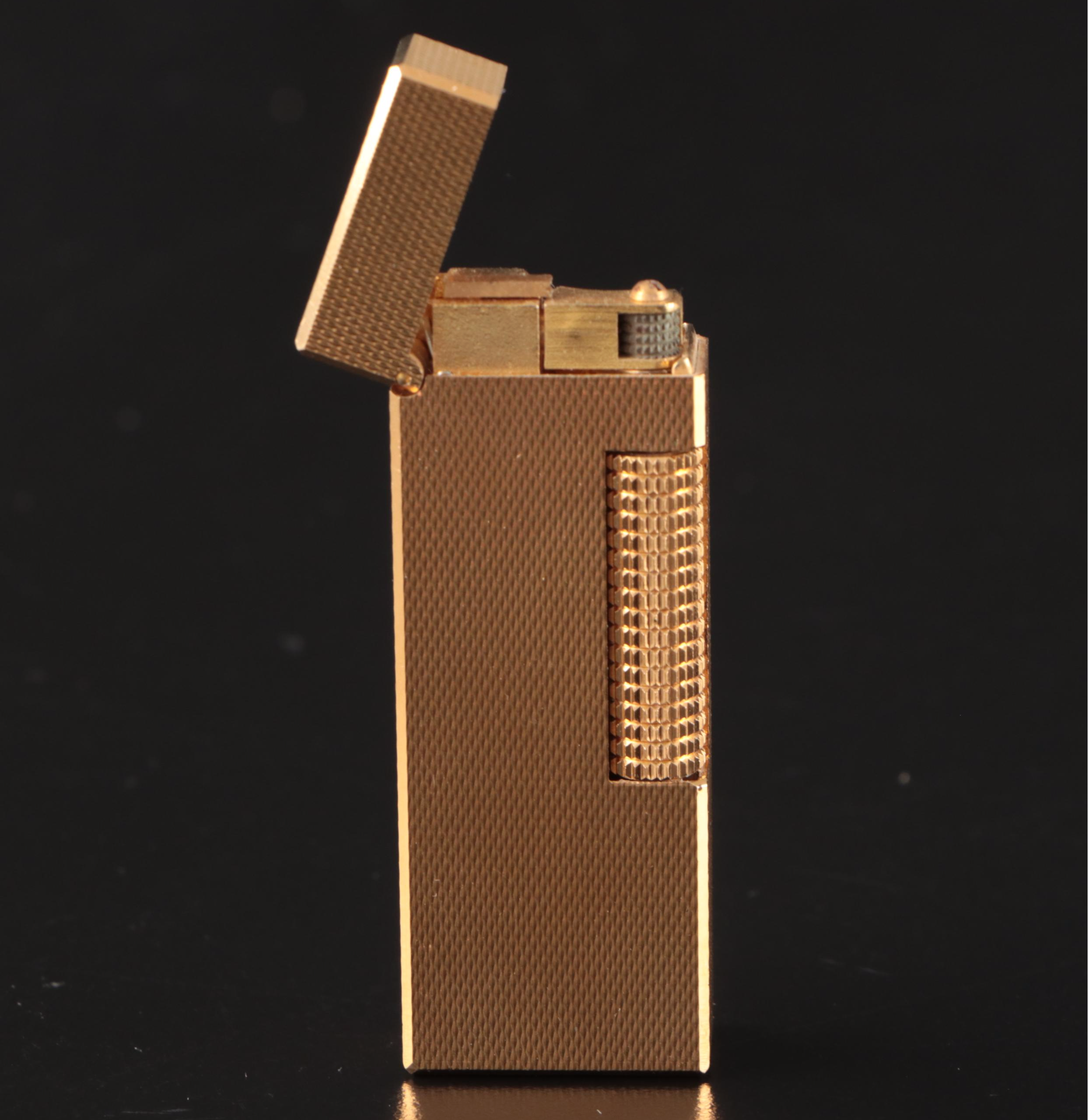 Dunhill Gold-Plate Rollagas Lighter