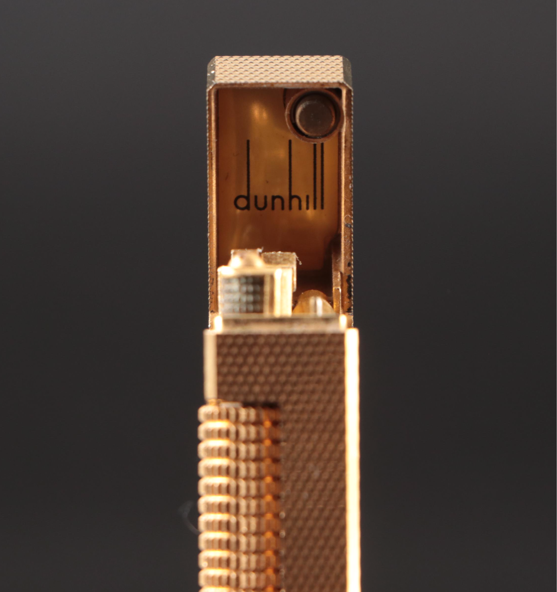 Dunhill Gold-Plate Rollagas Lighter
