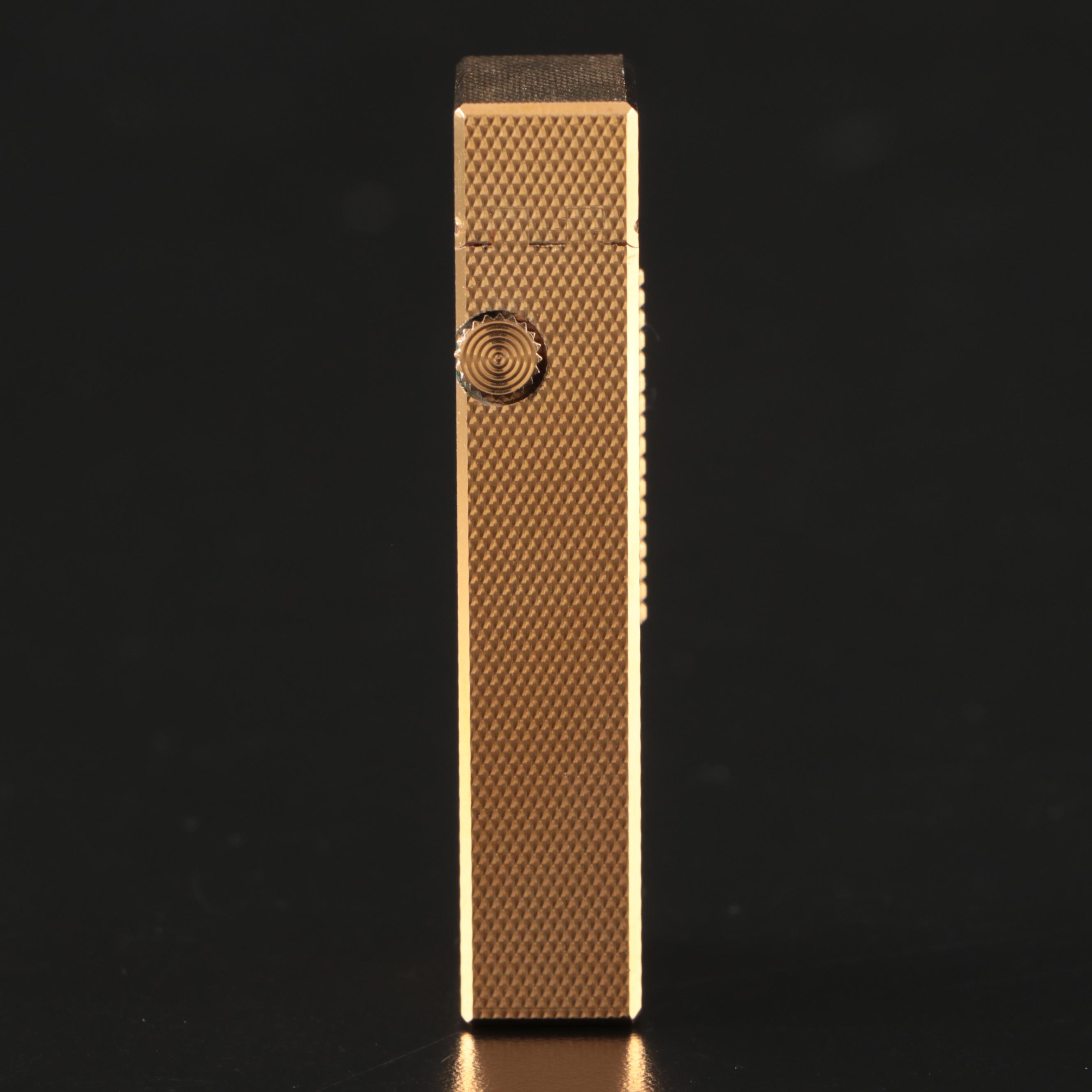 Dunhill Gold-Plate Rollagas Lighter