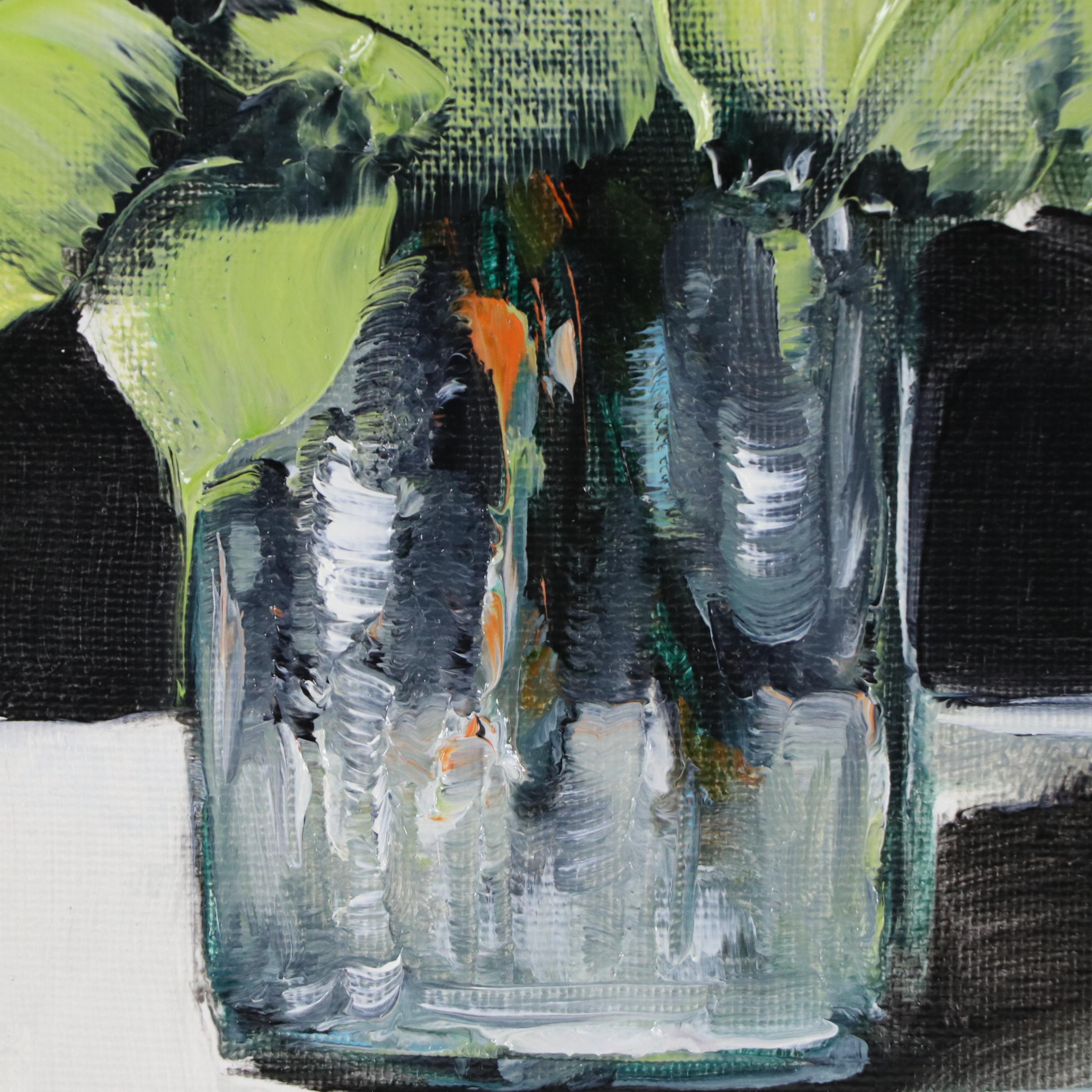 José M. Lima Floral Still Life Oil Painting, 2025