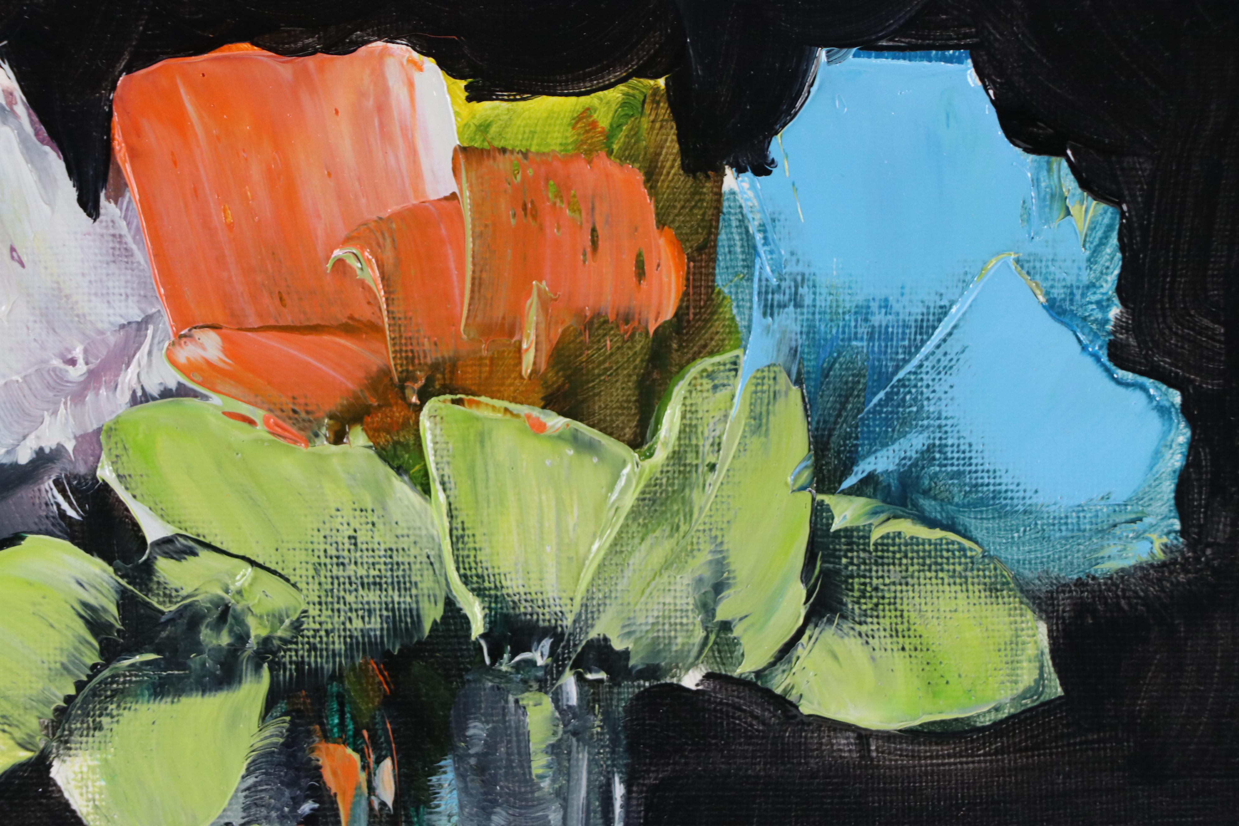 José M. Lima Floral Still Life Oil Painting, 2025