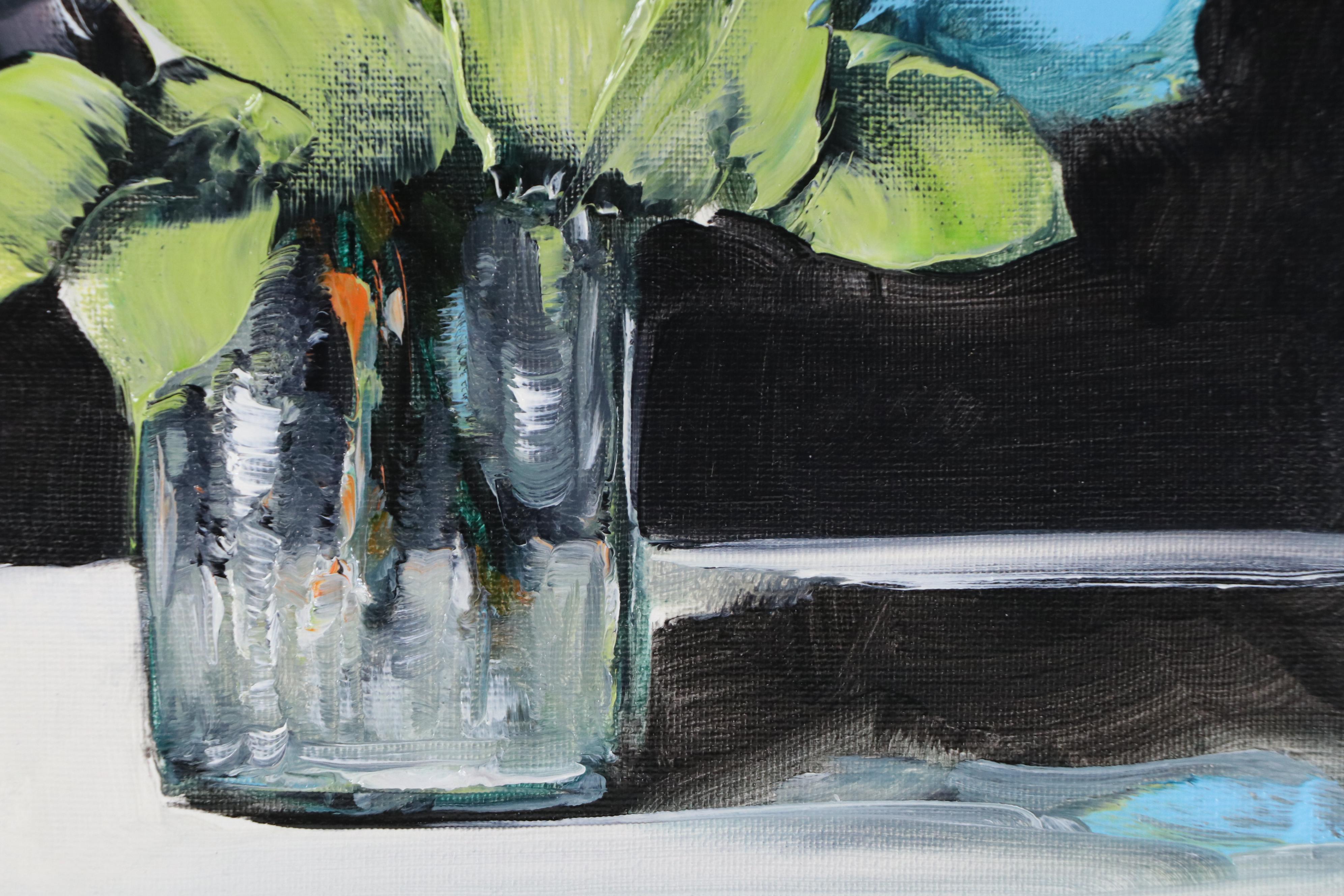 José M. Lima Floral Still Life Oil Painting, 2025