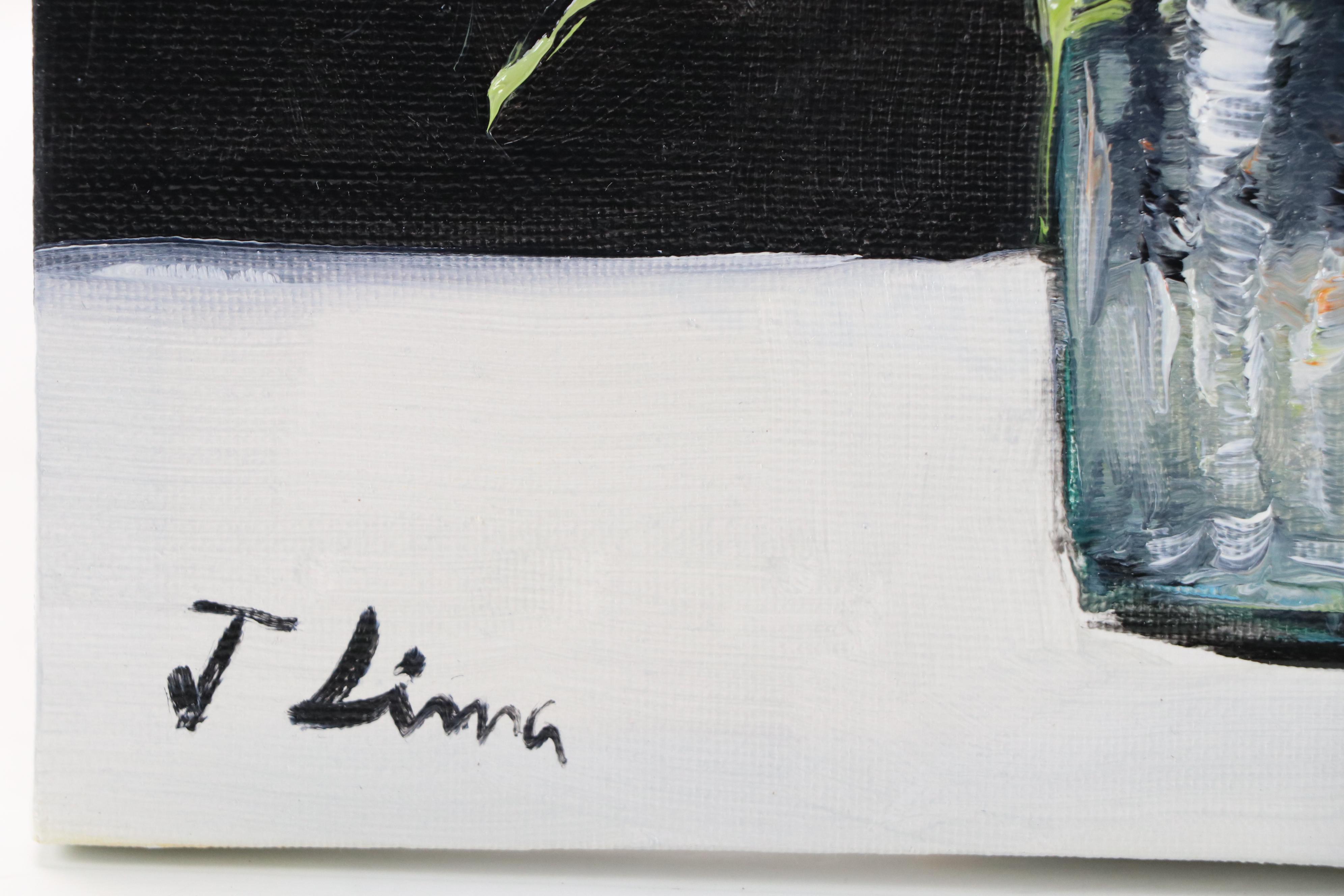 José M. Lima Floral Still Life Oil Painting, 2025