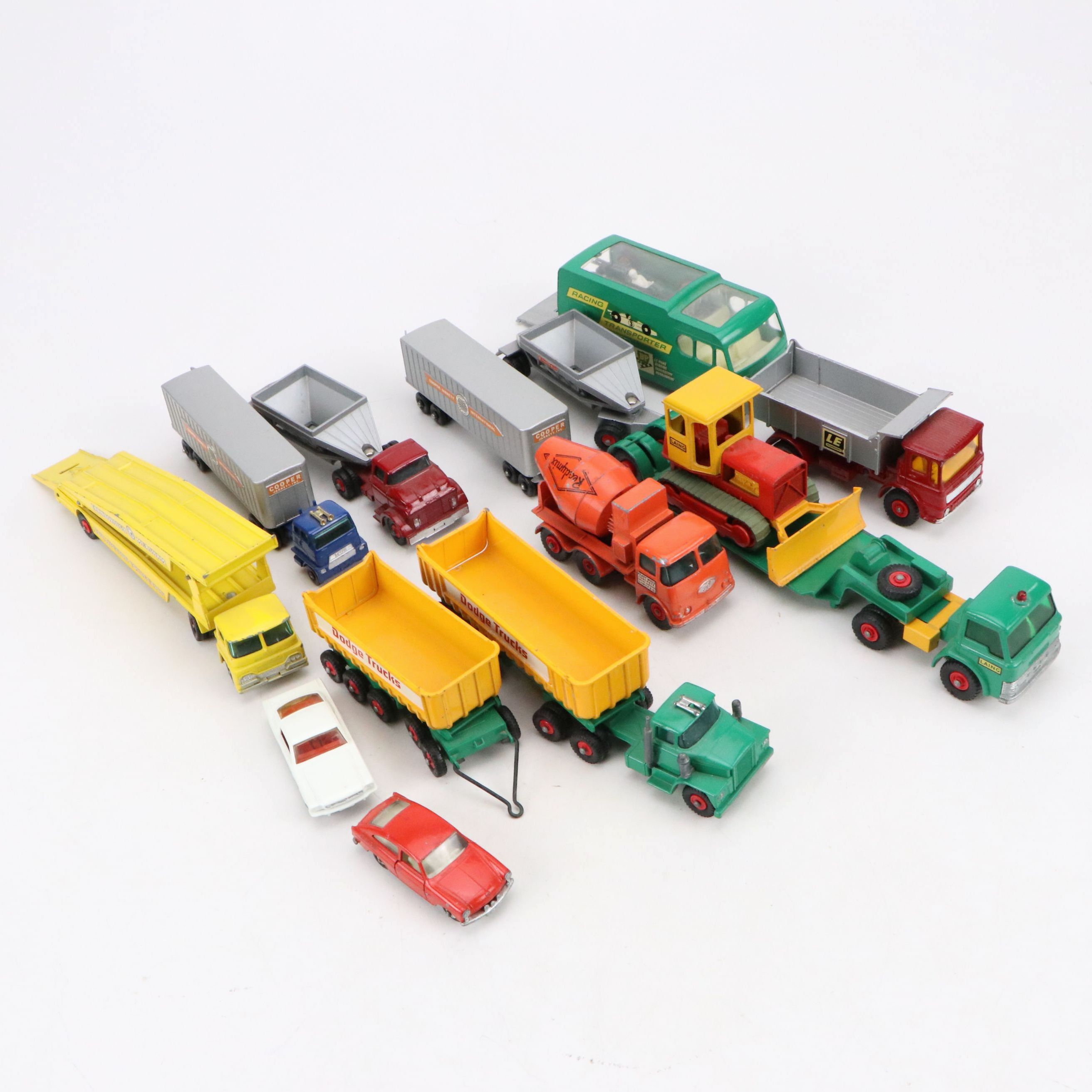 Matchbox "Leyland Tipper," "Guy Warrior Tractor" and More Toy Cars