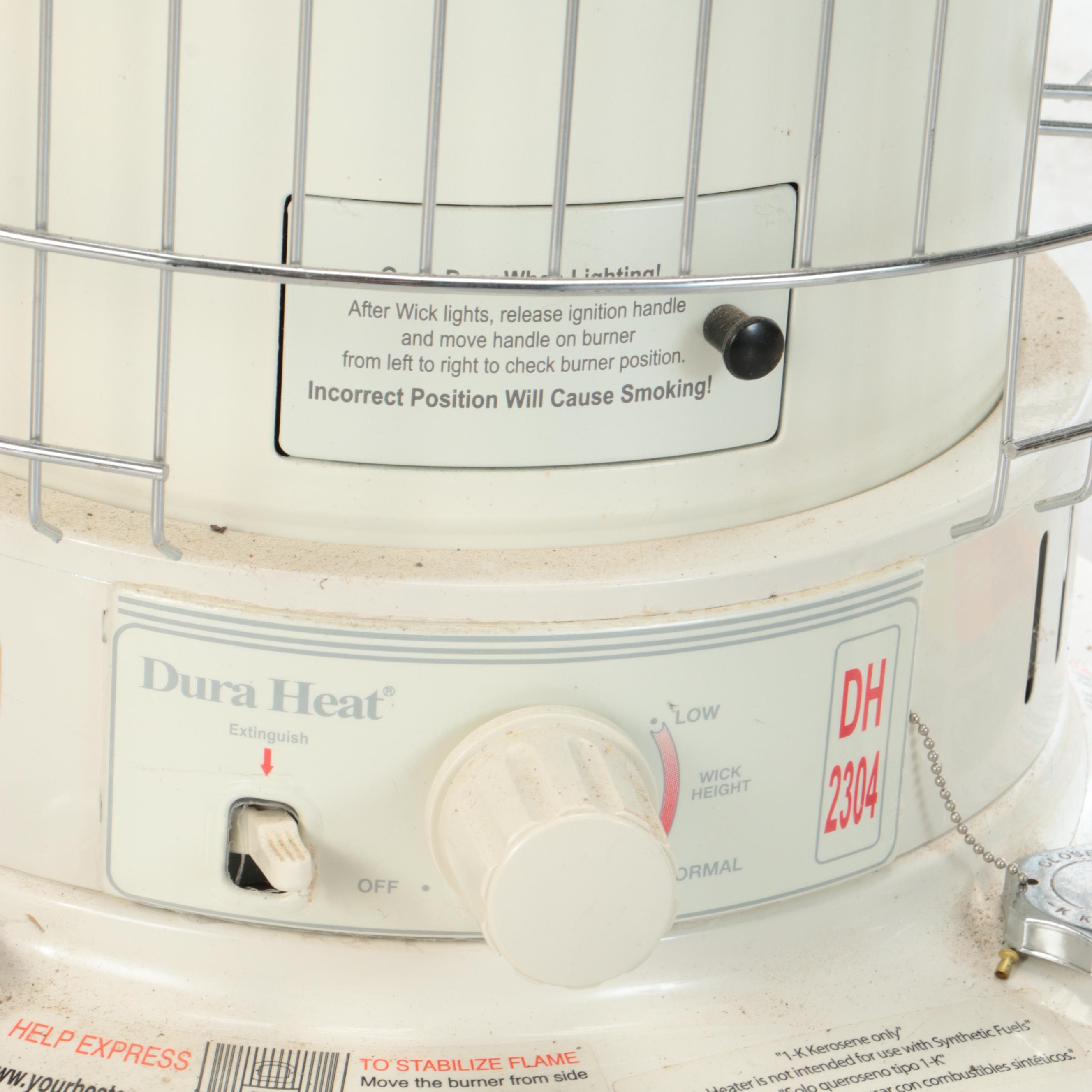 Two Dura Heat Metal Kerosene Heaters