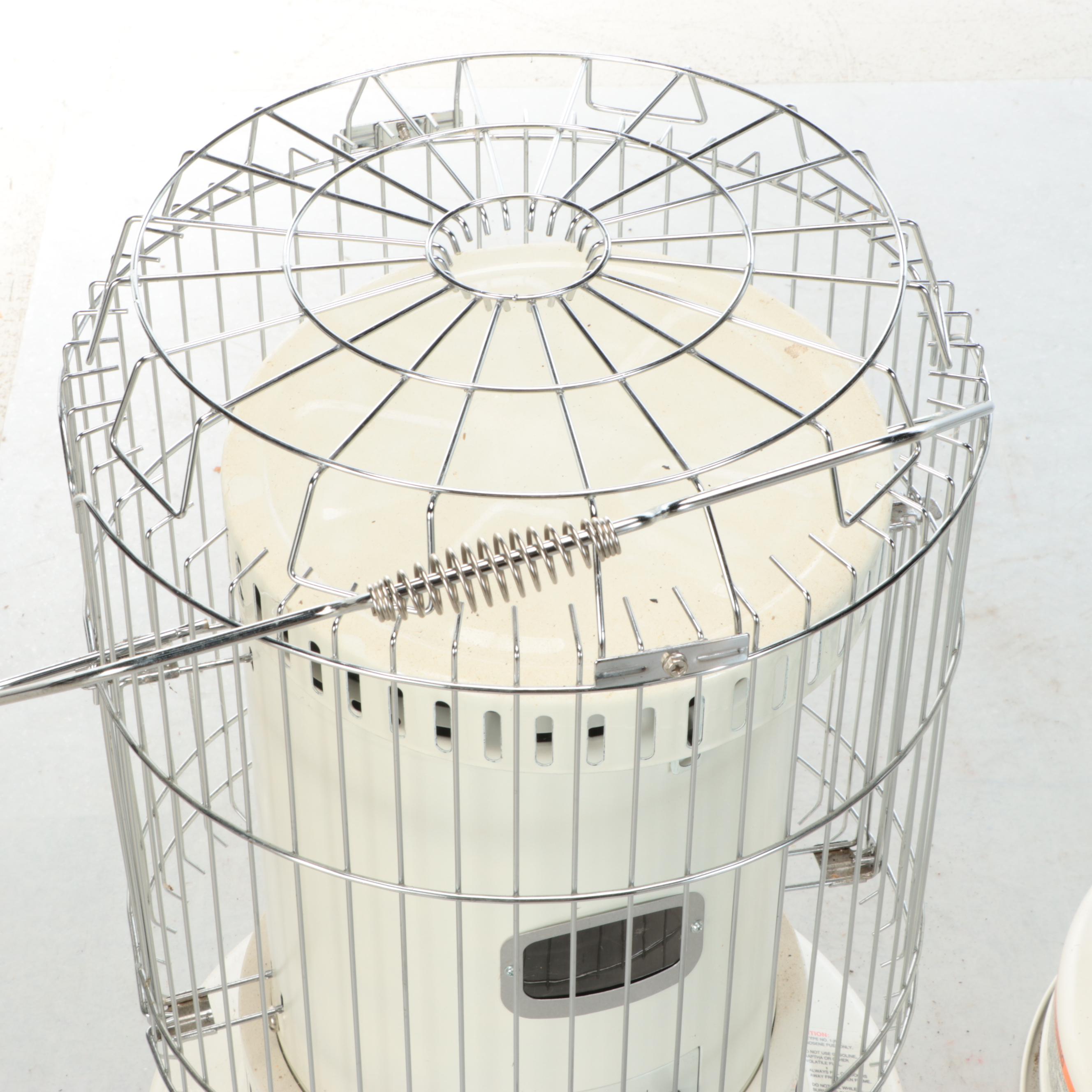 Two Dura Heat Metal Kerosene Heaters