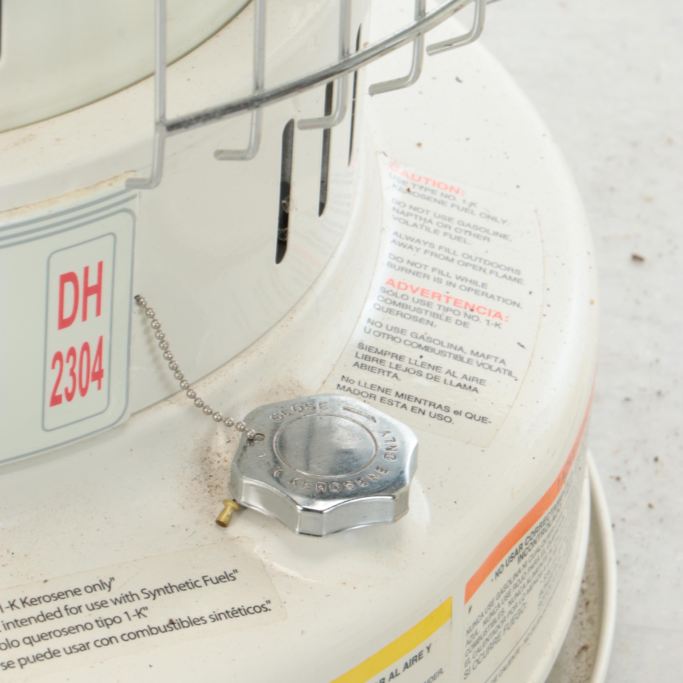 Two Dura Heat Metal Kerosene Heaters