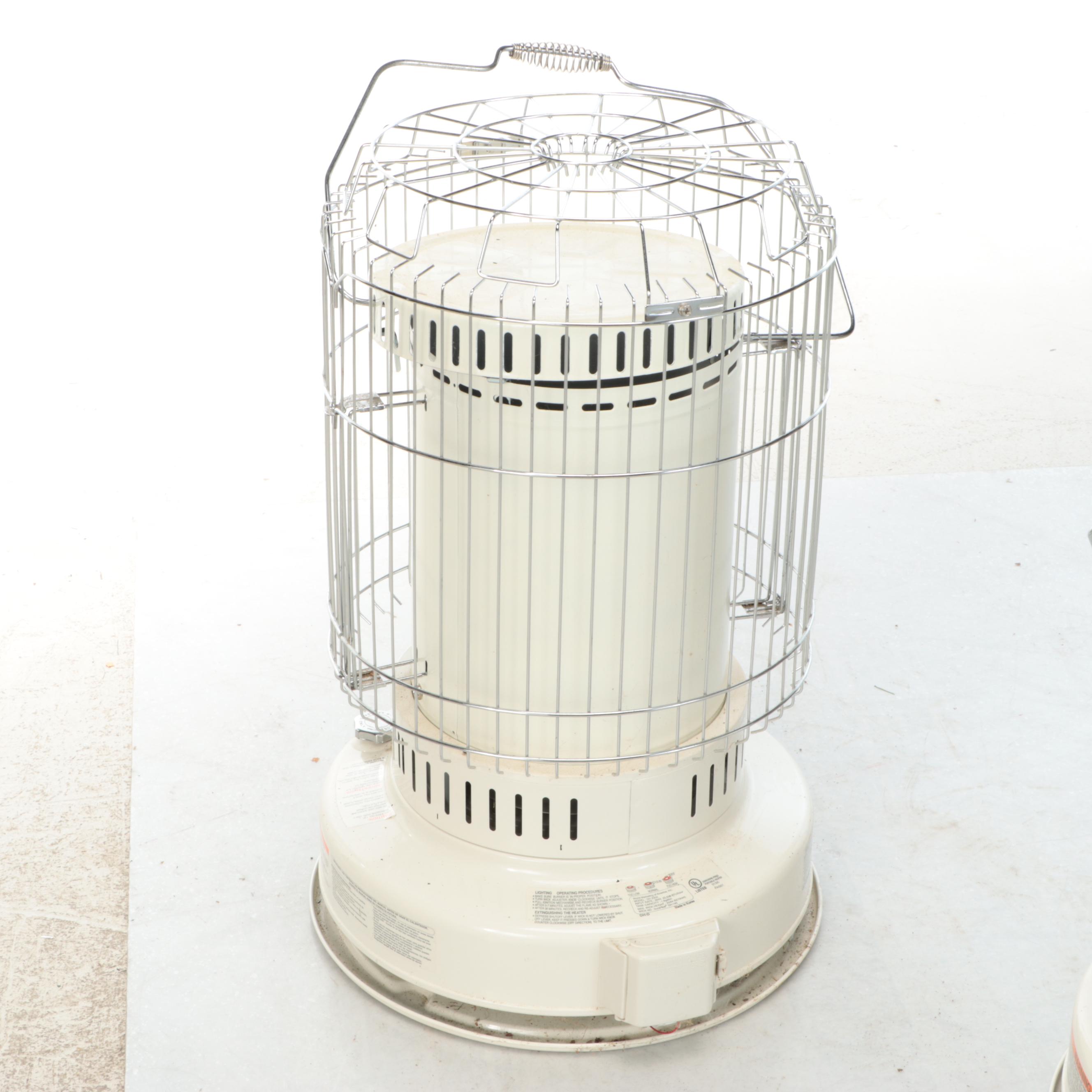 Two Dura Heat Metal Kerosene Heaters