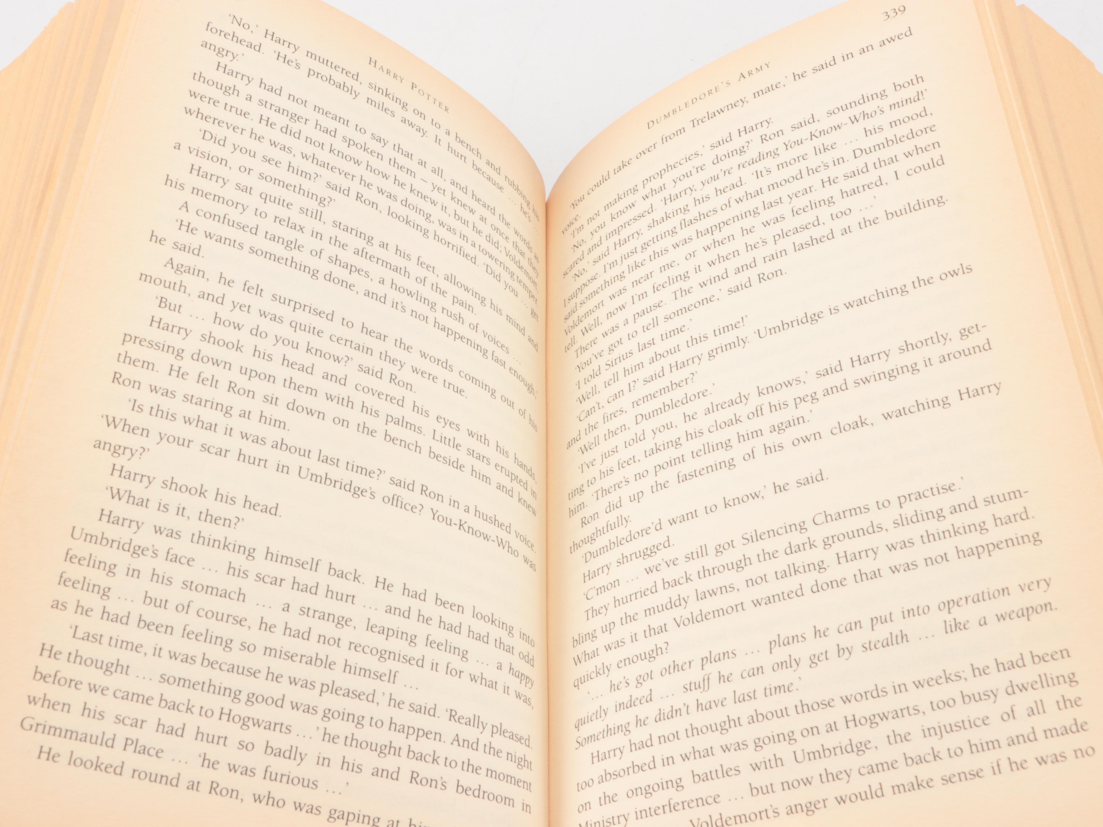 First UK Edition "Harry Potter and the Order of the Phoenix" by J. K. Rowling