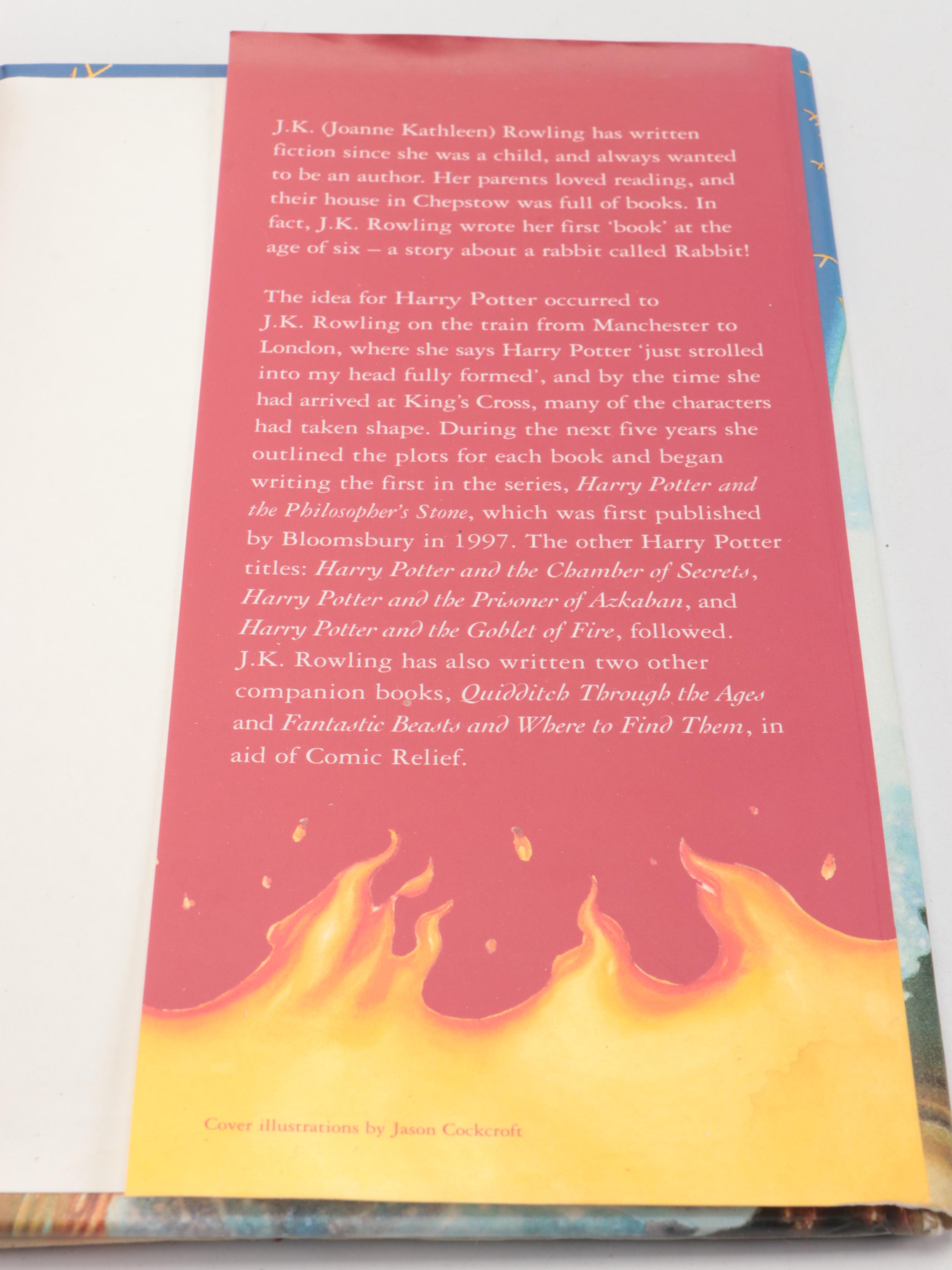 First UK Edition "Harry Potter and the Order of the Phoenix" by J. K. Rowling