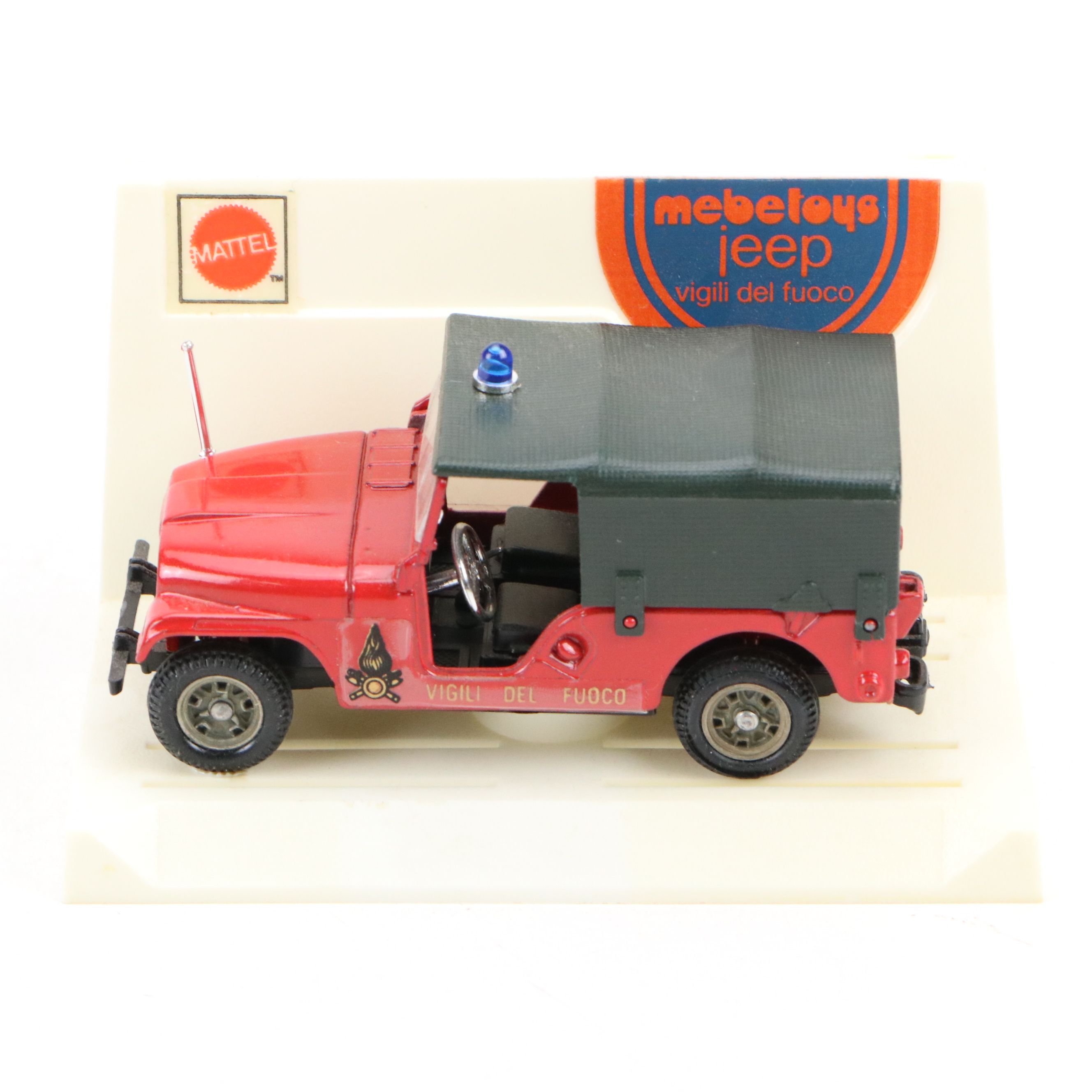 Mattel Mebetoys "Jeep Vigili De Fuoco," "Jeep Racing Cross" and More Toy Jeeps