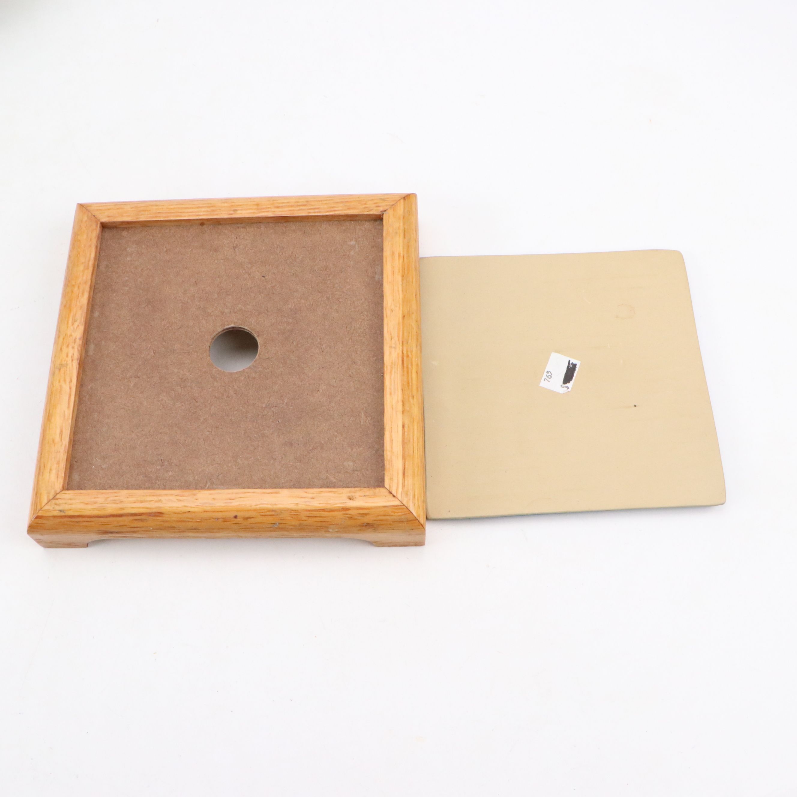 M.A. Hadley Ceramic Tile Trivet, Sugar Bowl and Lidded Vegetable Bowl