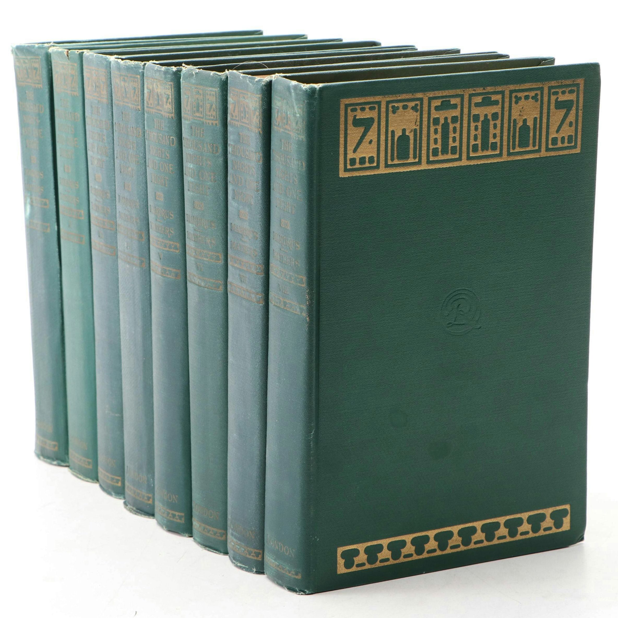 Limited Edition "The Book of the Thousand Nights and One Night" Eight-Volume Set