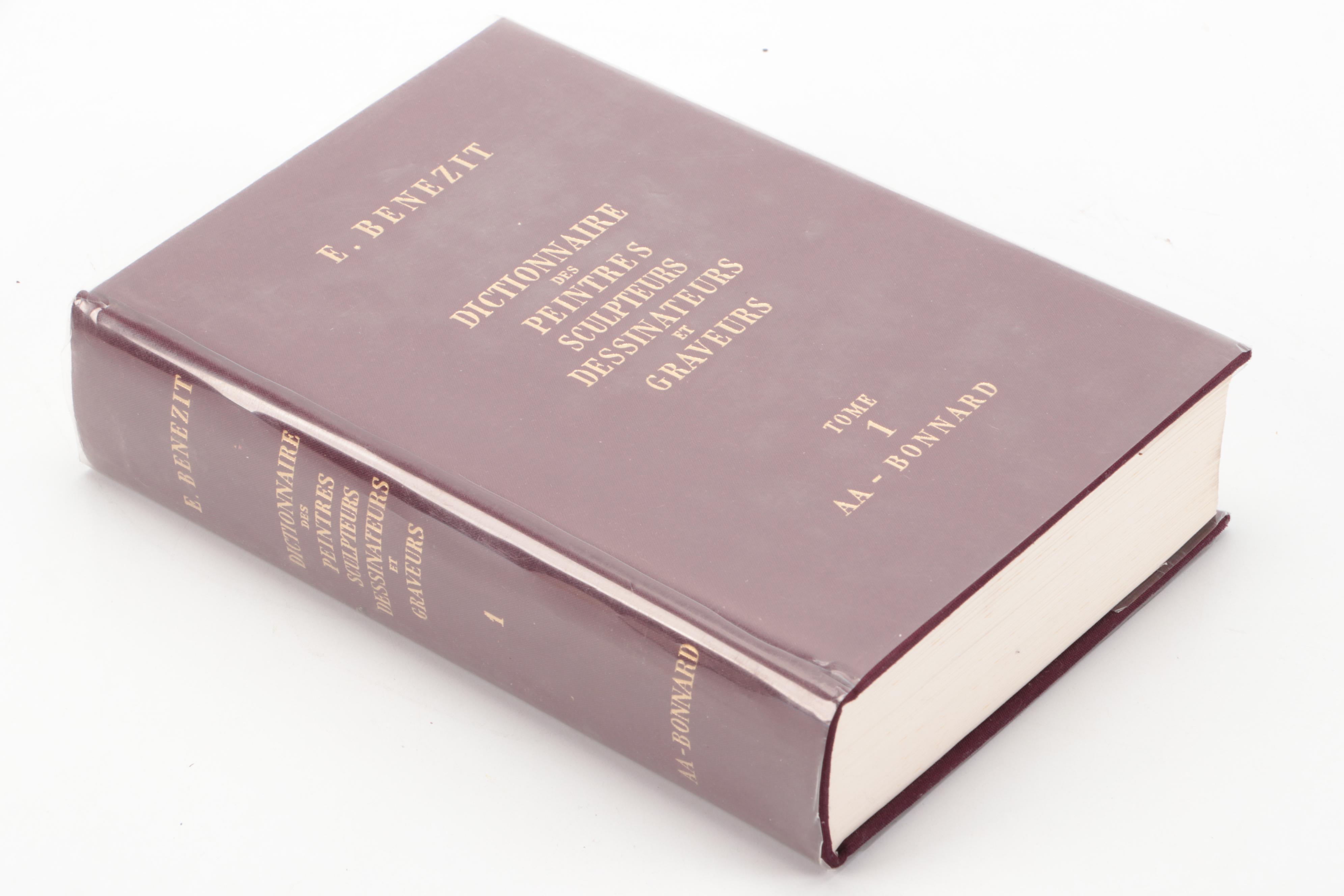 French "Dictionnaire Critique et Documentaire" Complete Set by Emmanuel Bénézit