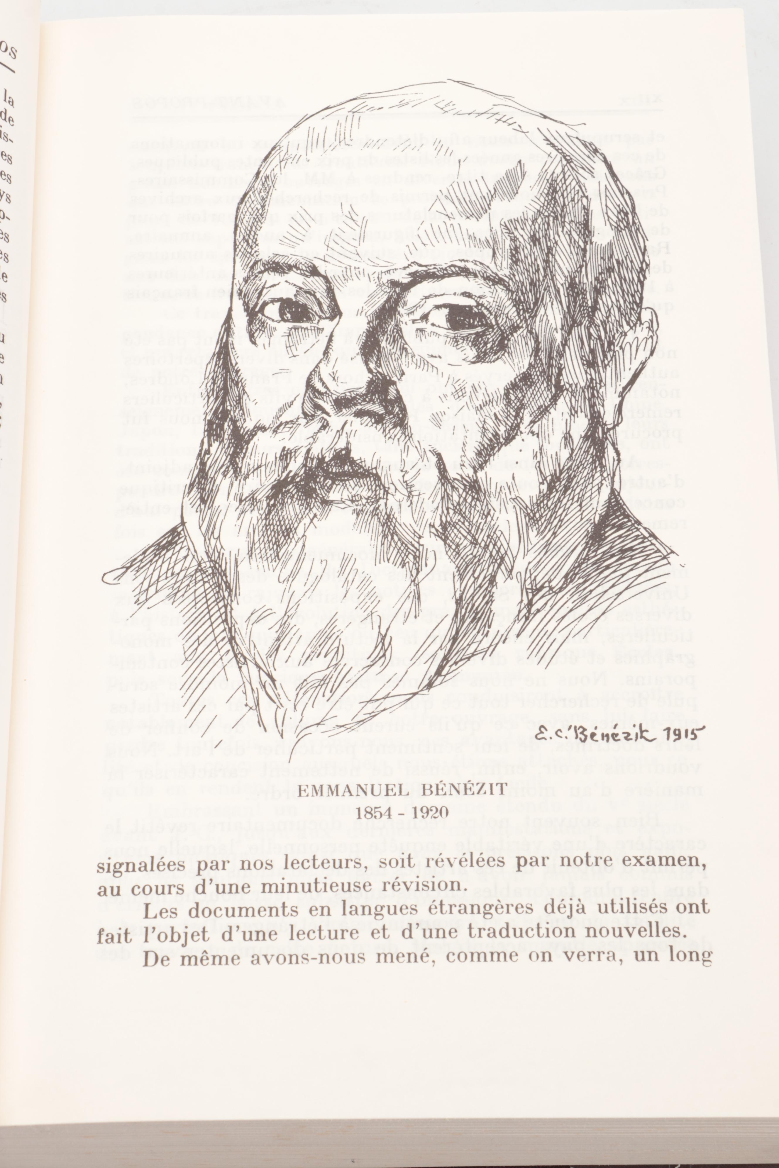 French "Dictionnaire Critique et Documentaire" Complete Set by Emmanuel Bénézit
