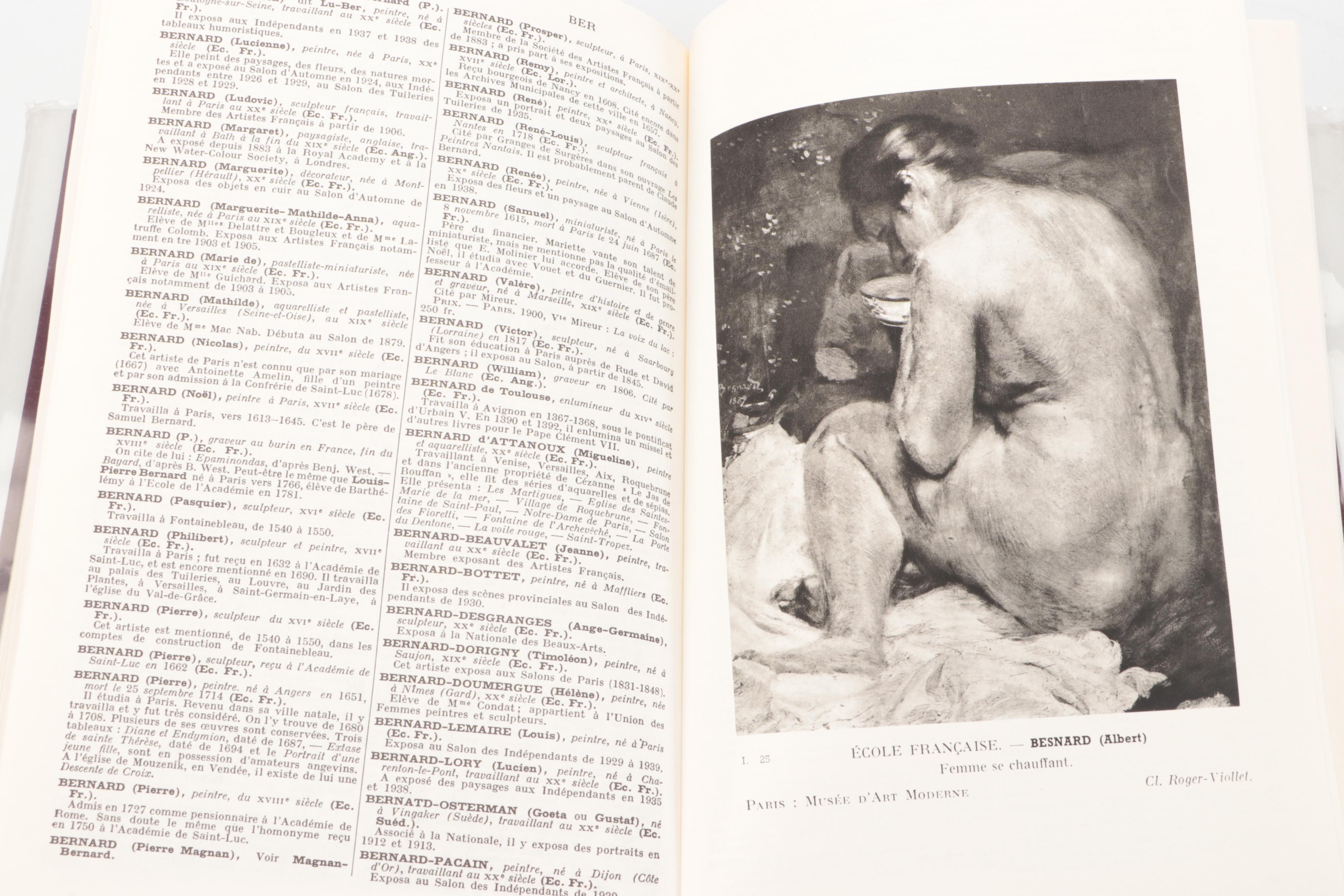 French "Dictionnaire Critique et Documentaire" Complete Set by Emmanuel Bénézit