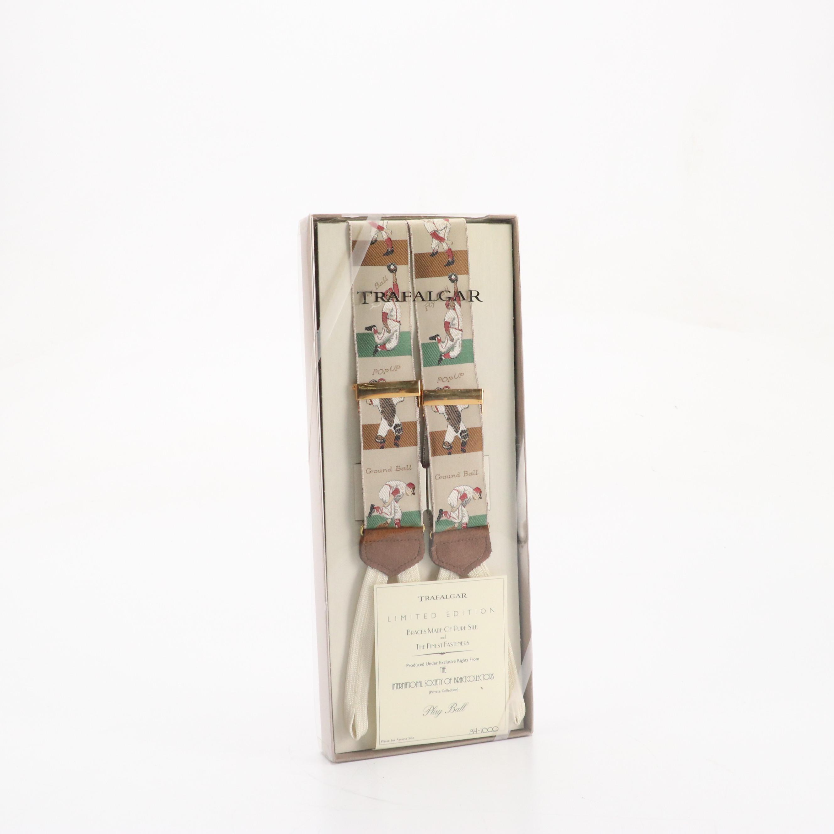 Cole Haan Silk Neckties, Trafalgar Suspenders and Other Pocket Squares