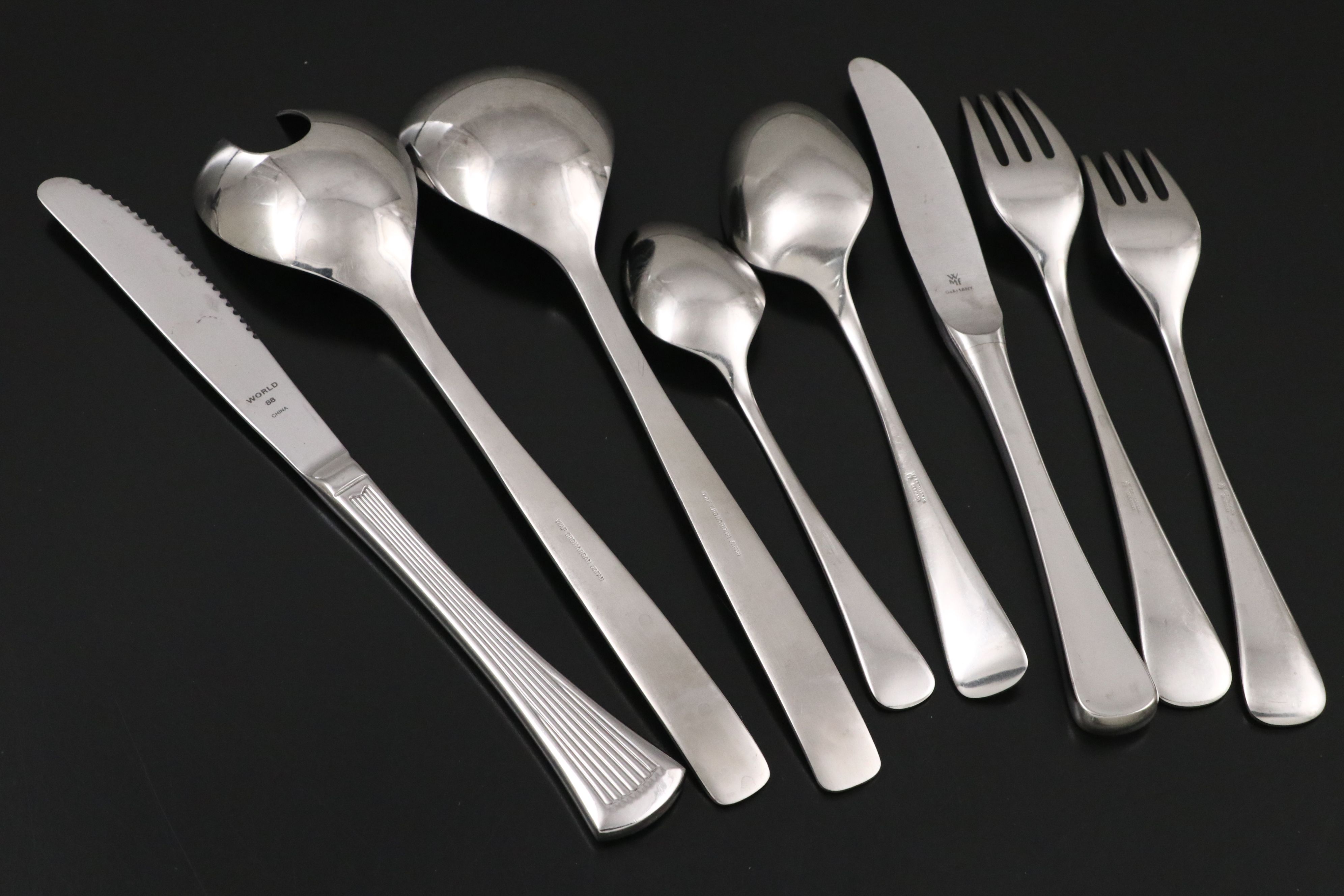 WMF German "Finesse" and Other Stainless Steel Flatware