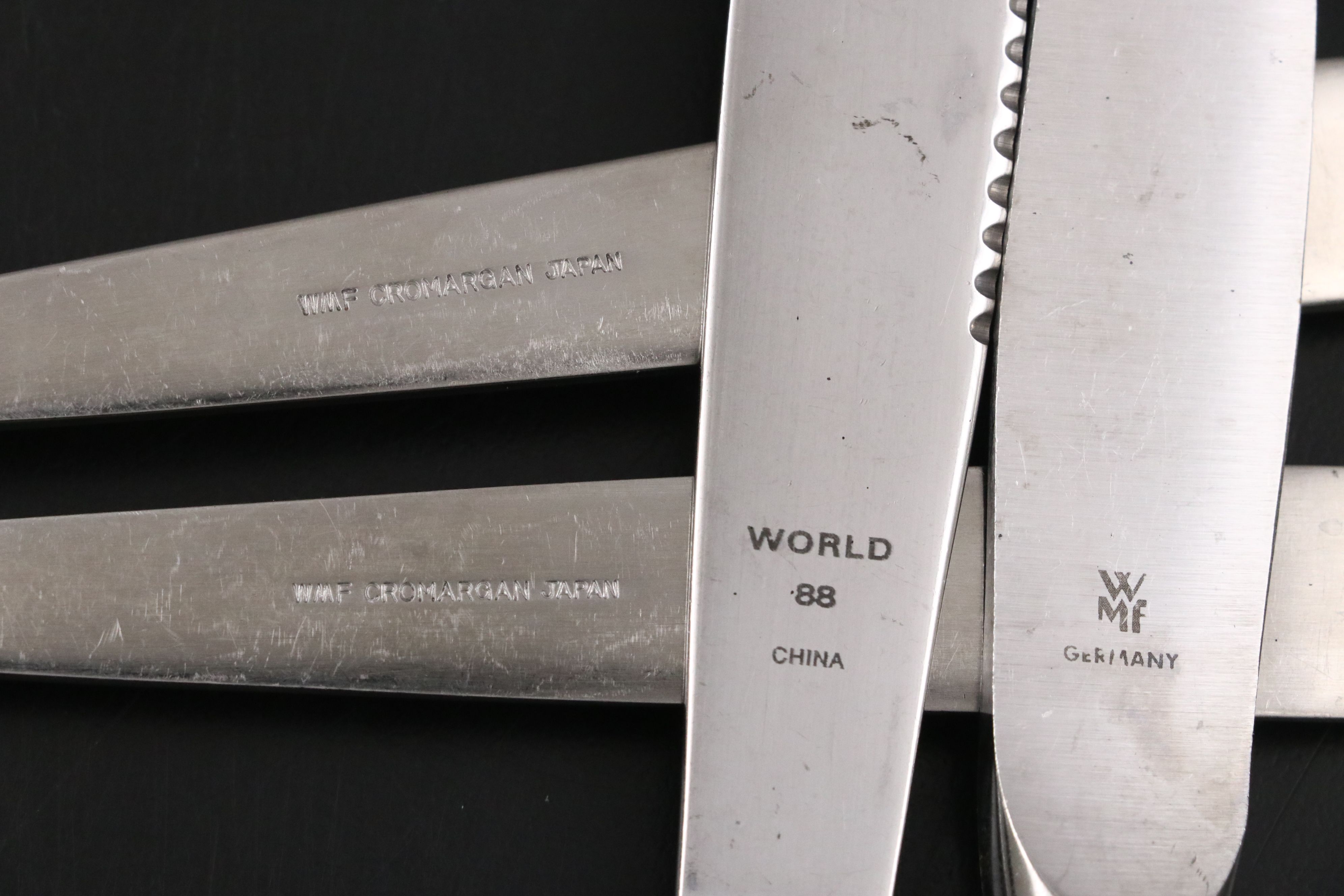 WMF German "Finesse" and Other Stainless Steel Flatware