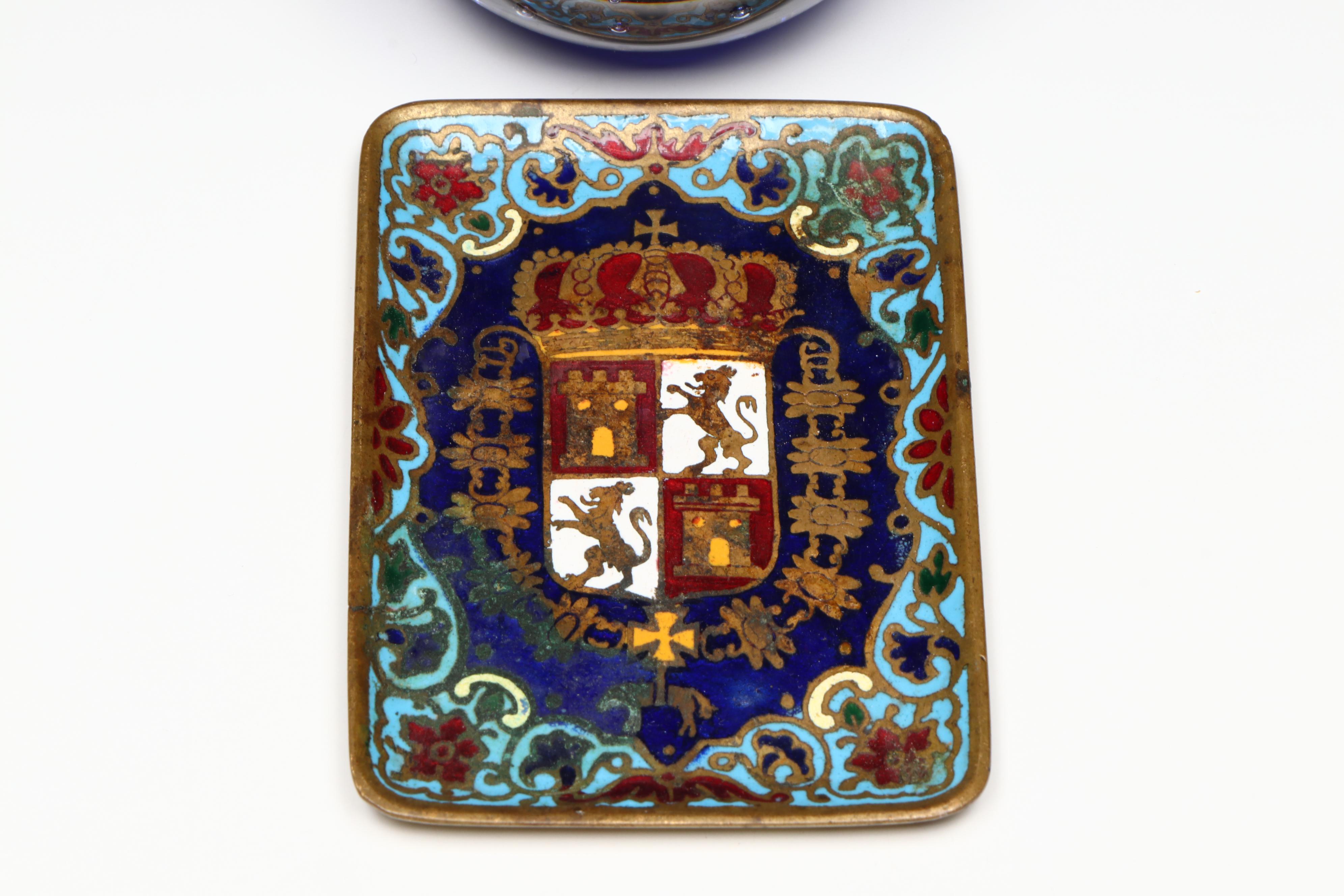 Umbrella Resin and Glass Perfume Bottles with Other Glass Bottle and Brass Plate