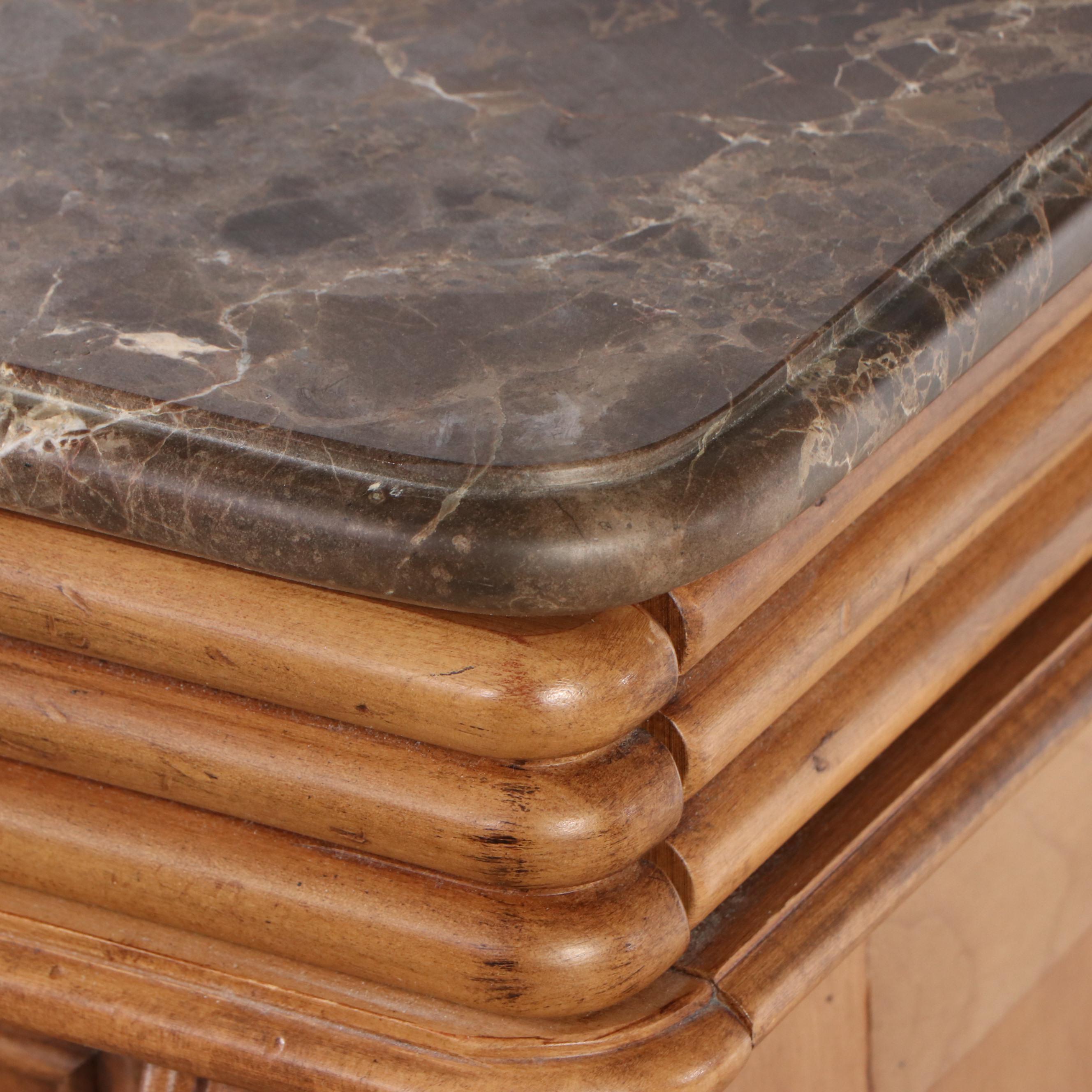 Nautica by Lexington Bed Frame with Nightstand