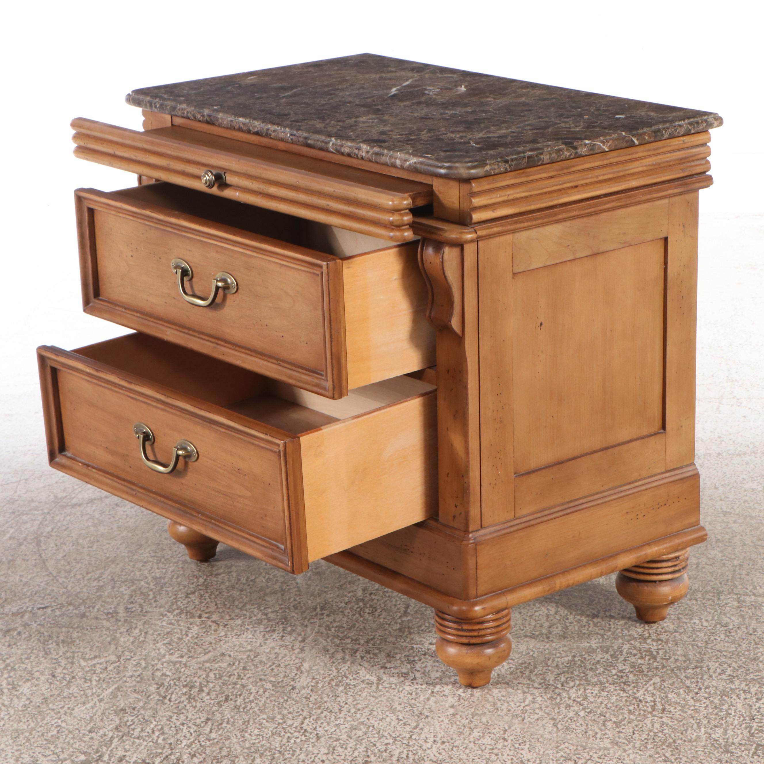 Nautica by Lexington Bed Frame with Nightstand