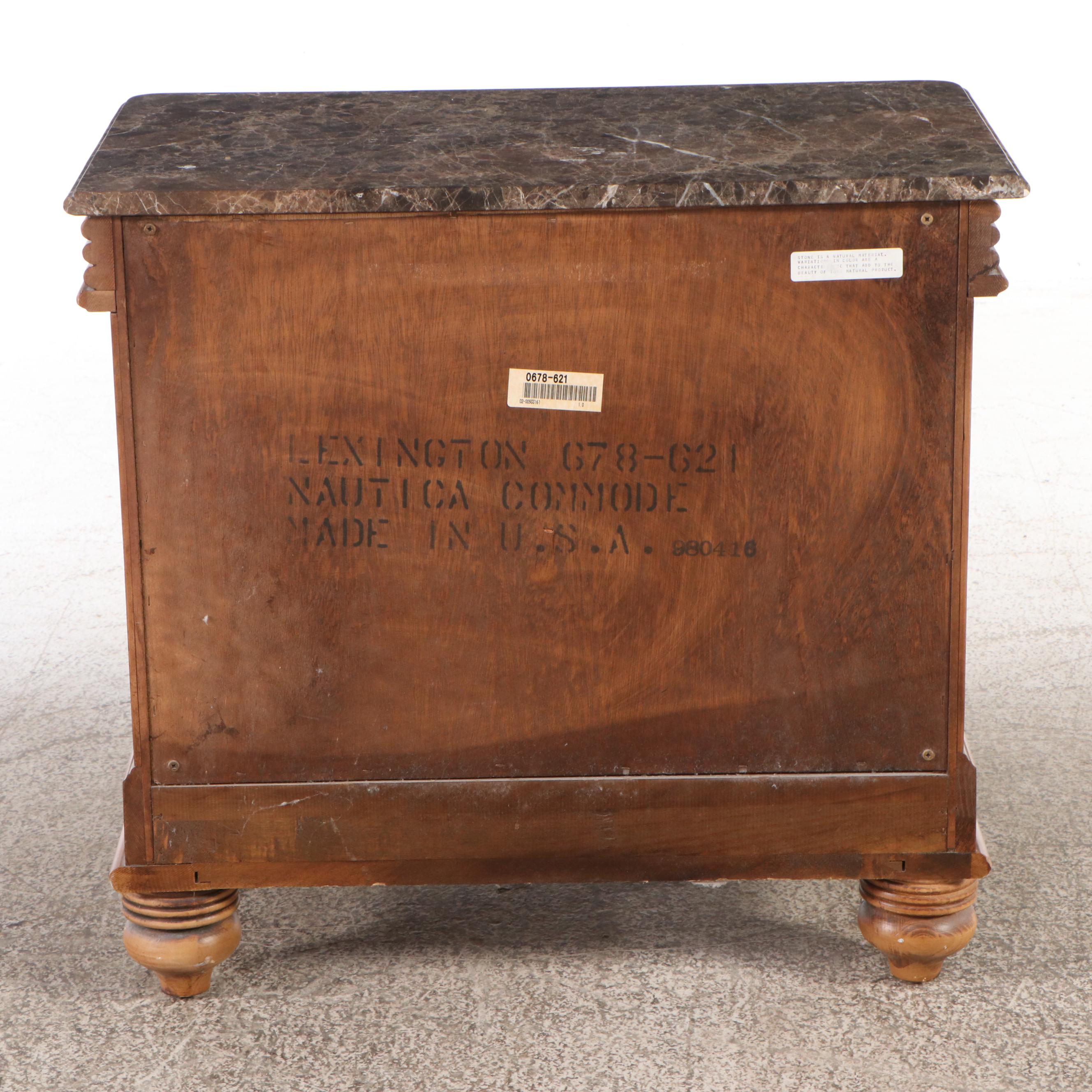 Nautica by Lexington Bed Frame with Nightstand