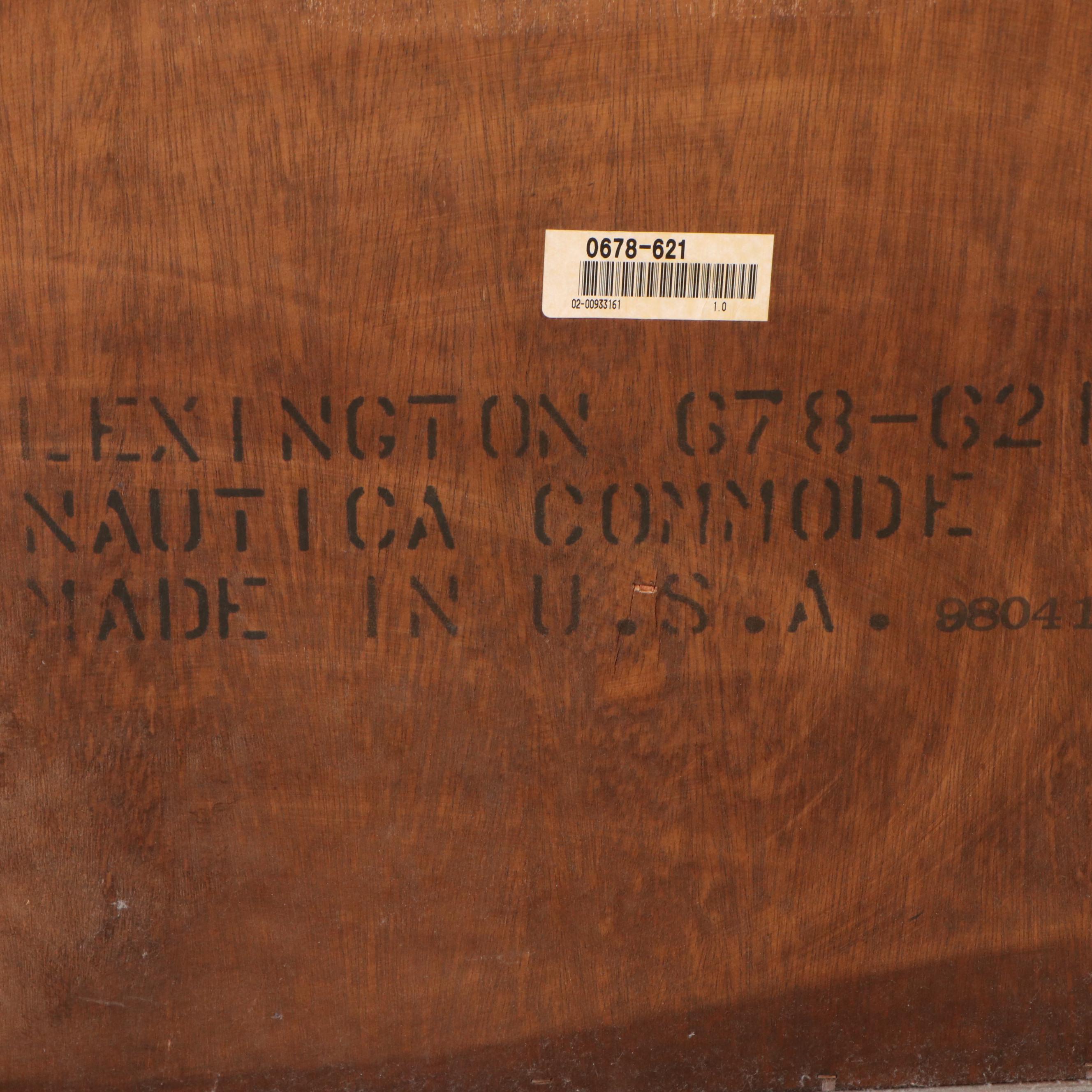 Nautica by Lexington Bed Frame with Nightstand