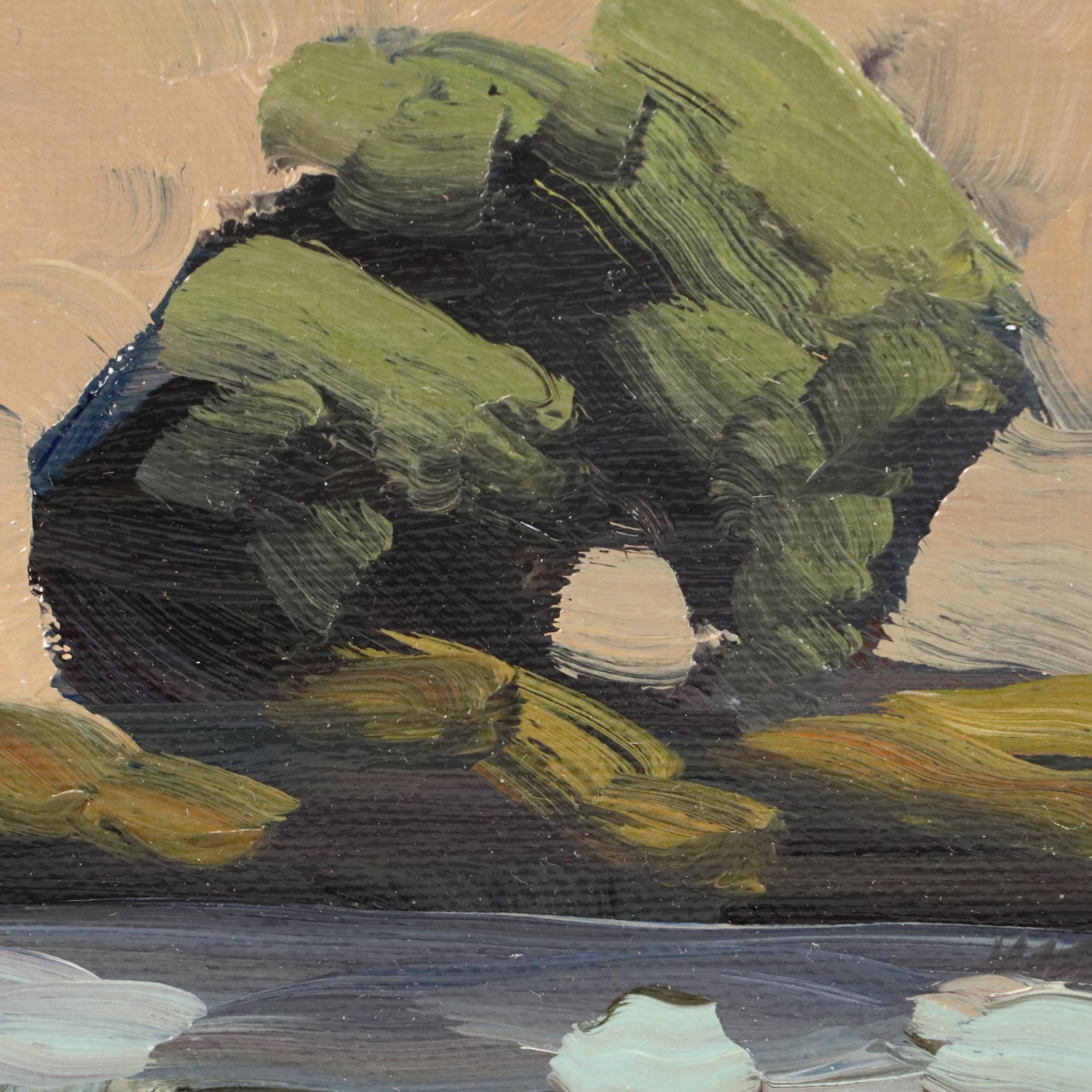 William Hawkins Sunset Landscape Oil Painting, 2025