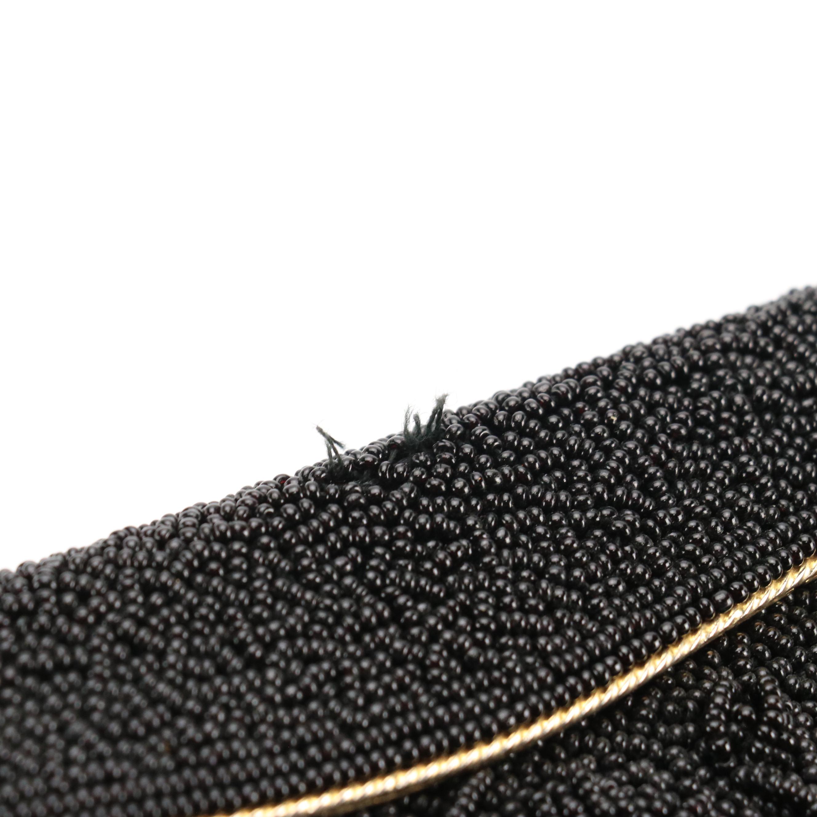 Walborg Glass Bead Bag, French Microbead/Petit Point Purse, and More