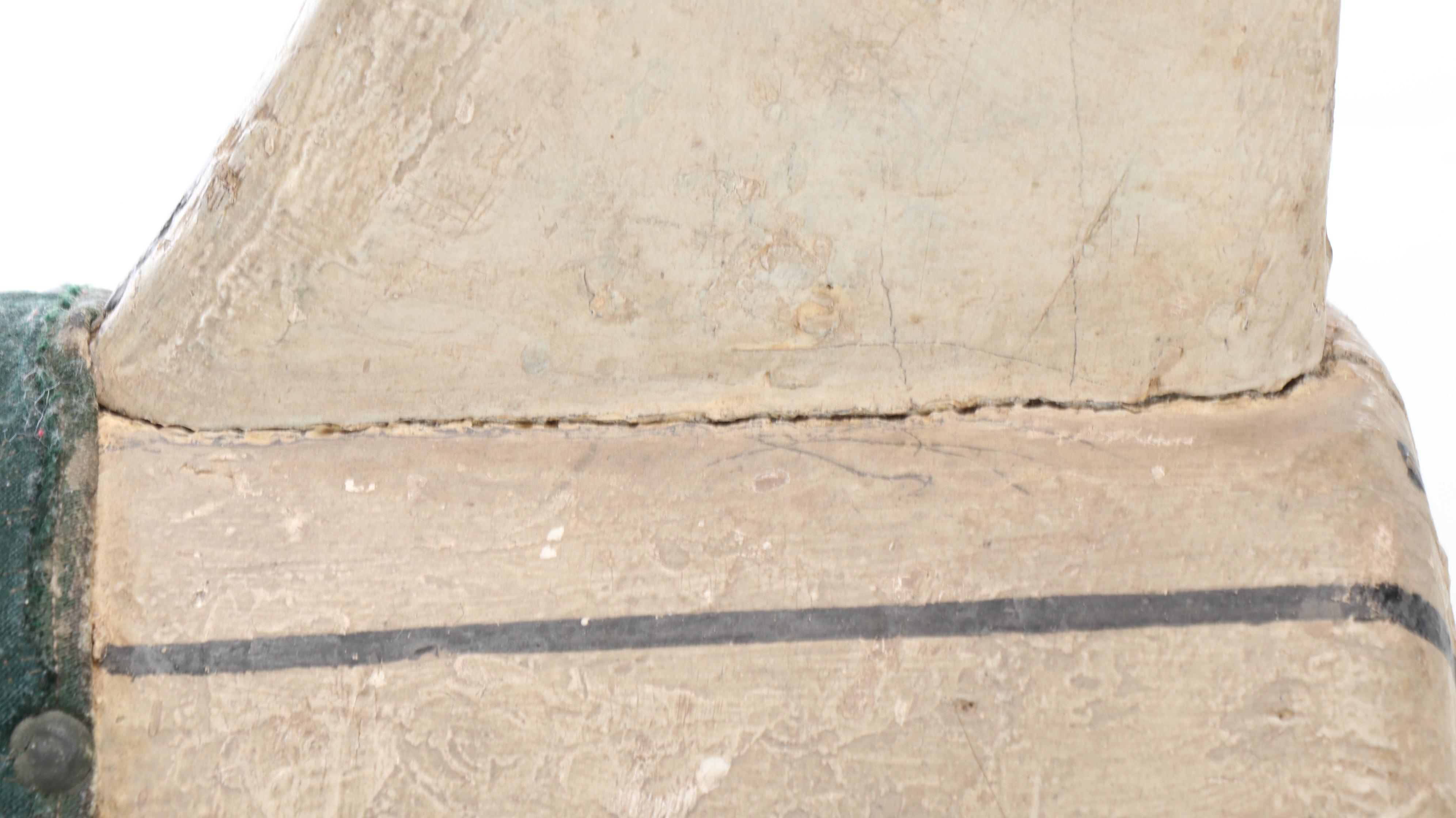 Primitive Style Polychrome Wood Rocking Horse, 20th Century